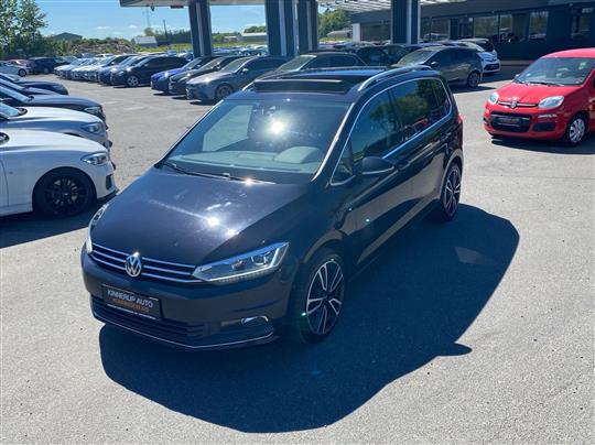 VW Touran 7 Sæder 1,6 TDI BMT Highline DSG 115HK 7g Aut.