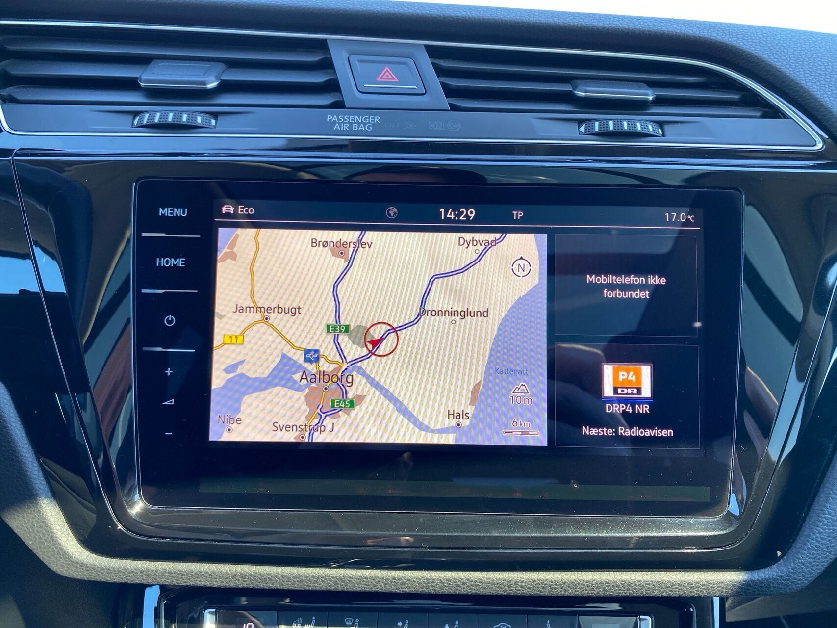 Billede af VW Touran 7 Sæder 1,6 TDI BMT Highline DSG 115HK 7g Aut.