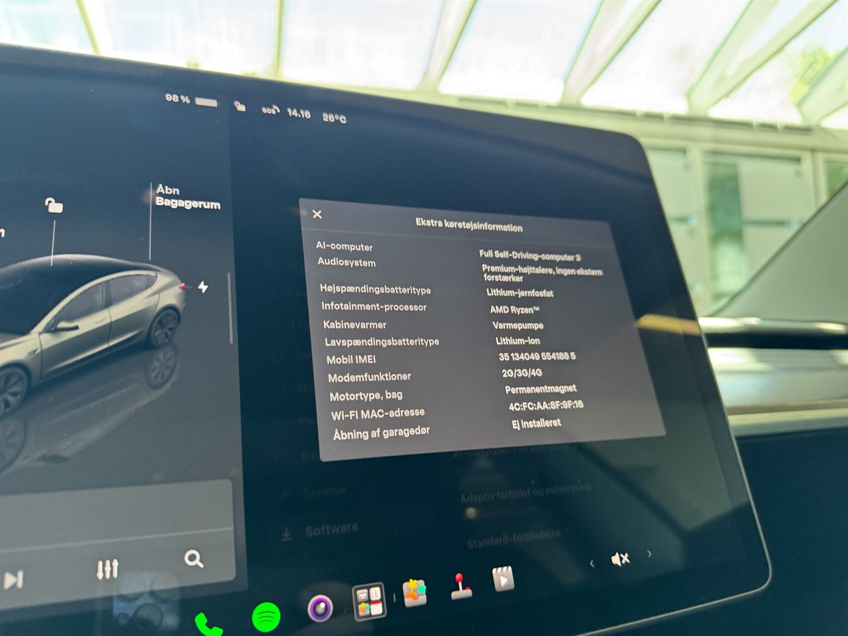 Billede af Tesla Model 3 EL 283HK Aut.