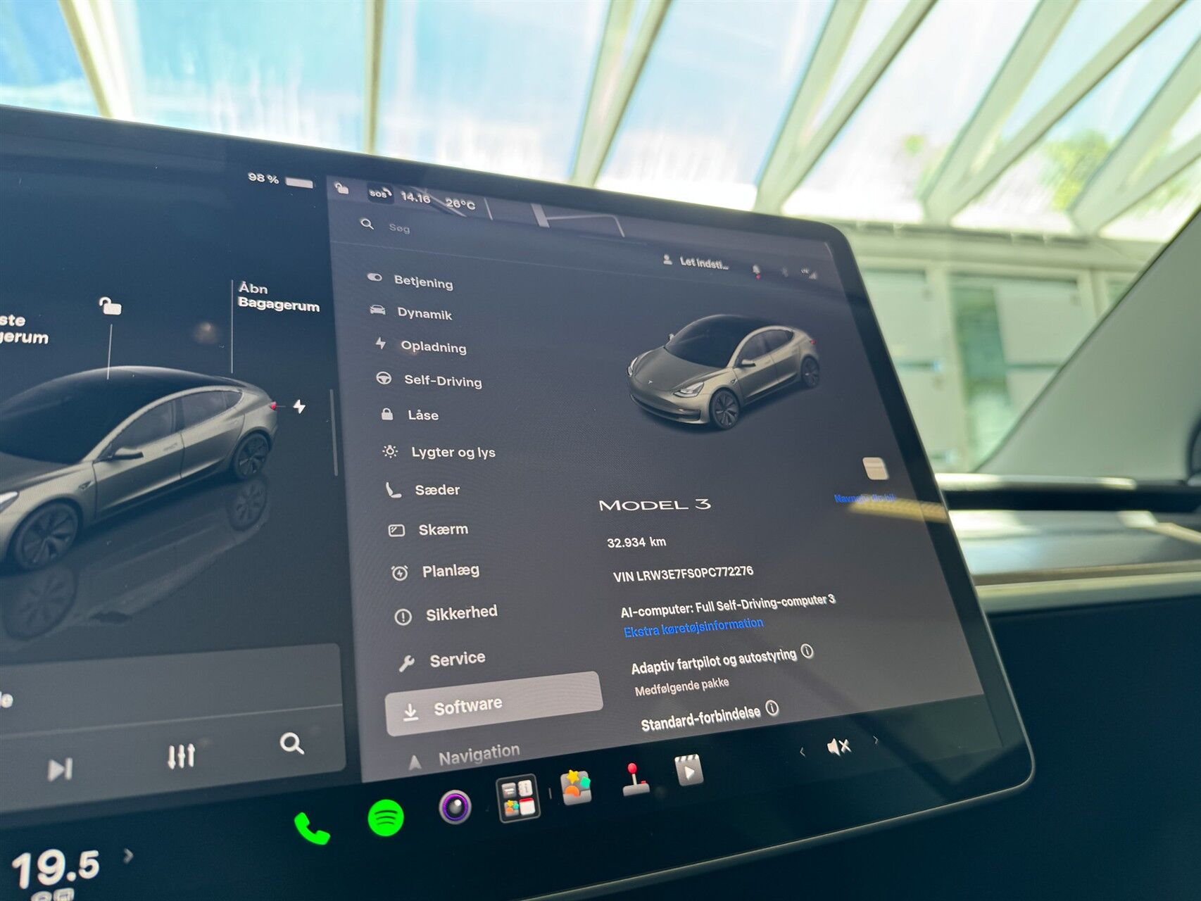 Billede af Tesla Model 3 EL 283HK Aut.