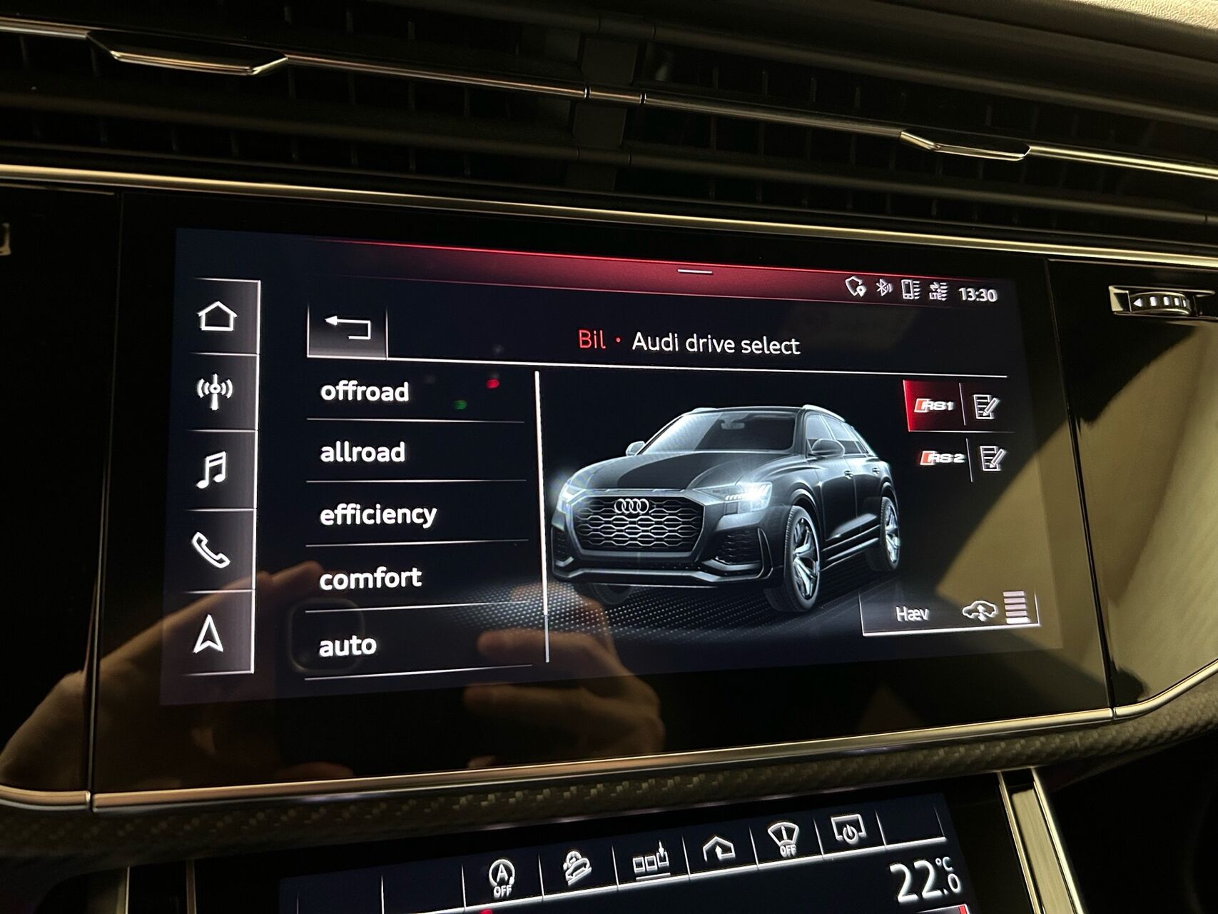 Billede af Audi RS Q8 4,0 TFSI  Mild hybrid Quattro Tiptr. 600HK 5d 8g Aut.