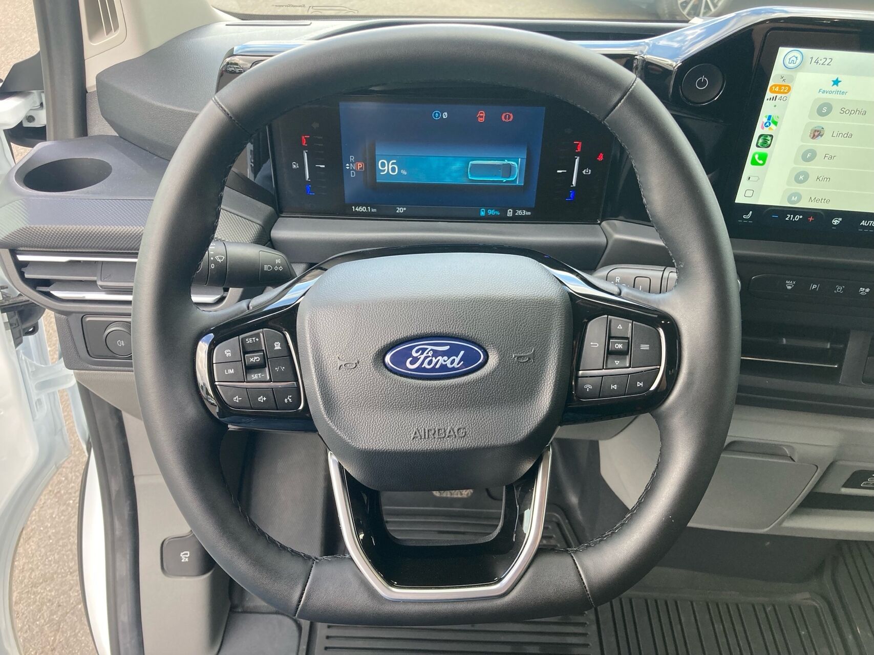 Billede af Ford E-Transit Custom 320 L2H1 EL Limited 218HK Van Aut.