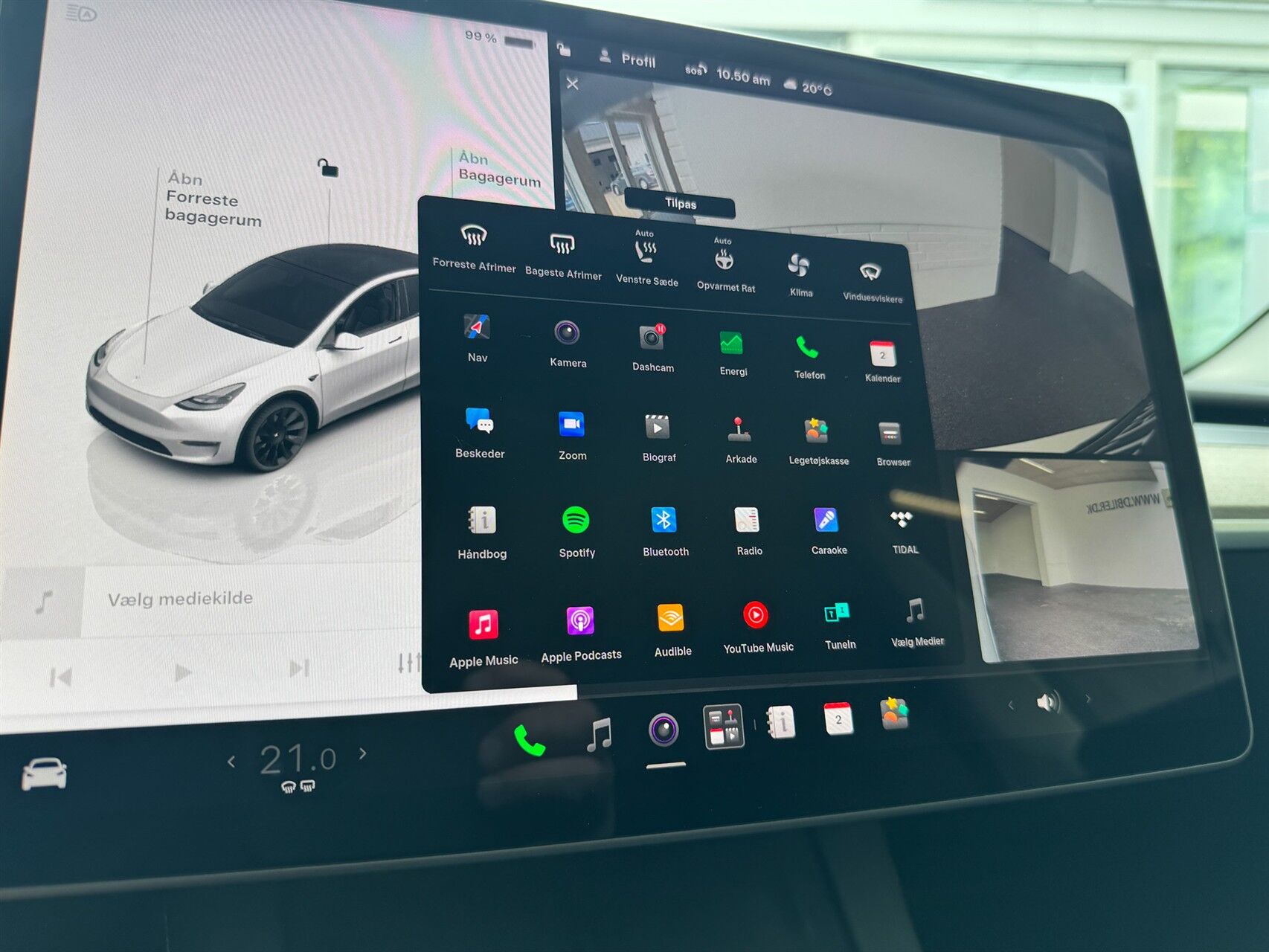 Billede af Tesla Model Y EL RWD 299HK 5d Aut.