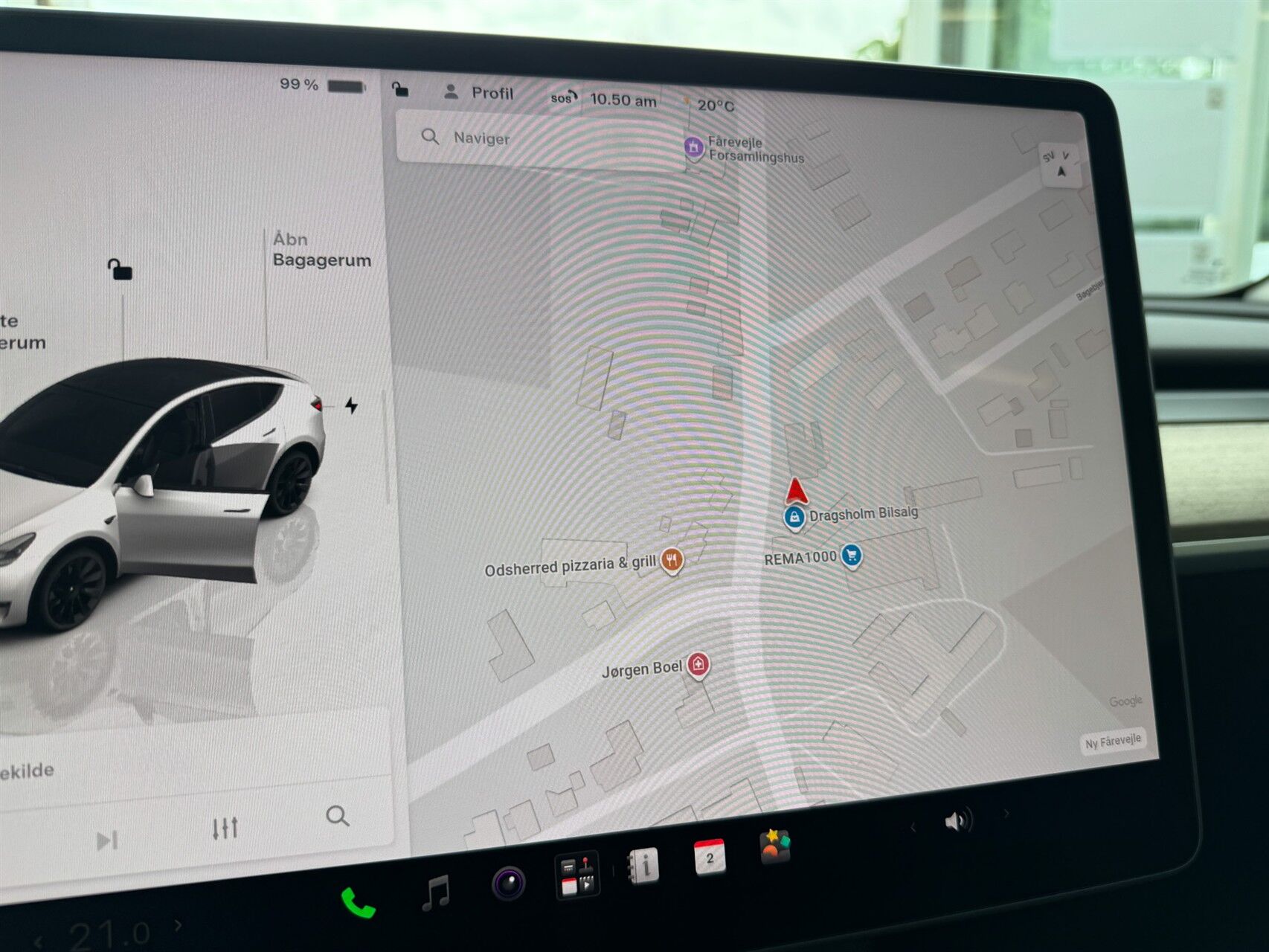 Billede af Tesla Model Y EL RWD 299HK 5d Aut.