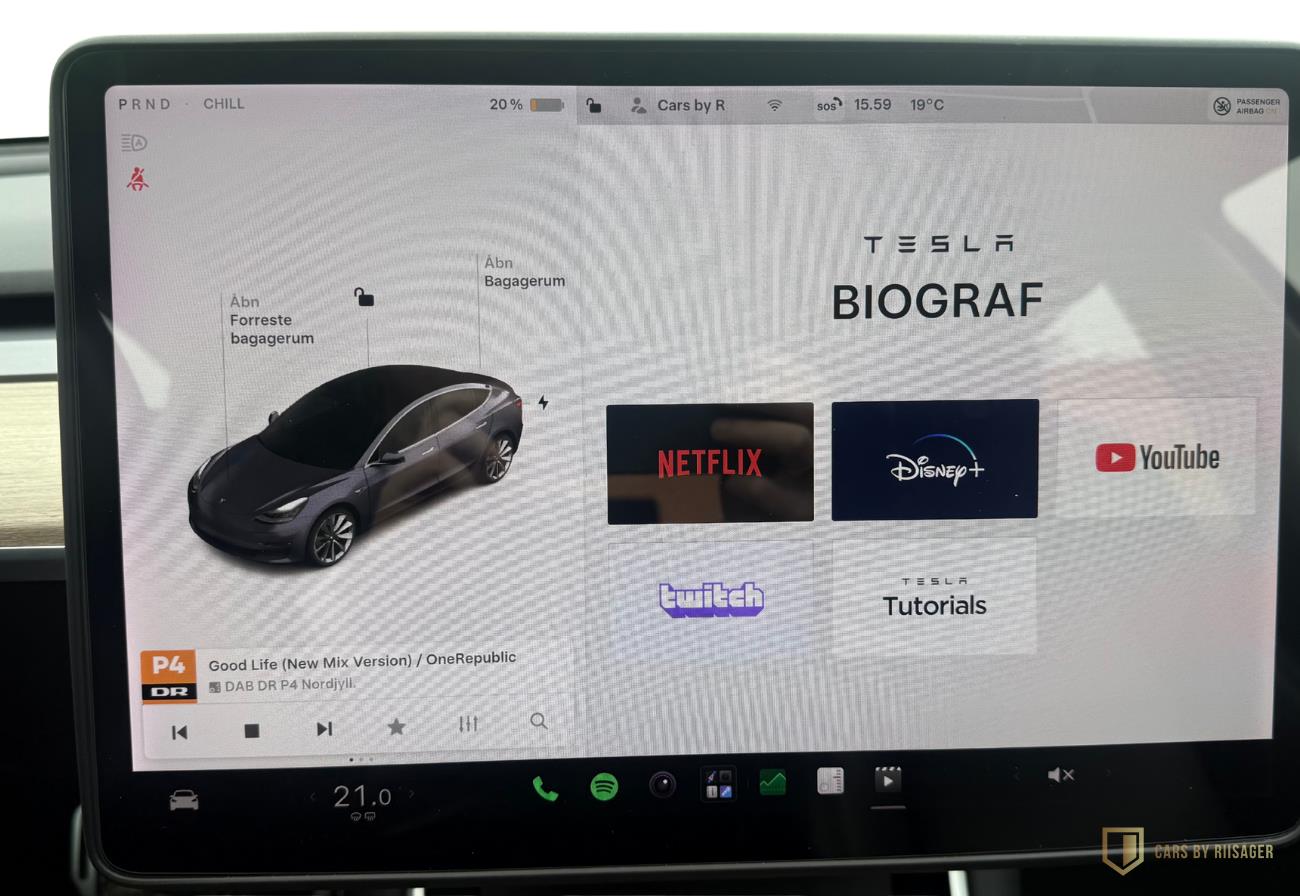 Billede af Tesla Model 3 EL Standard Range Plus 325HK Aut.