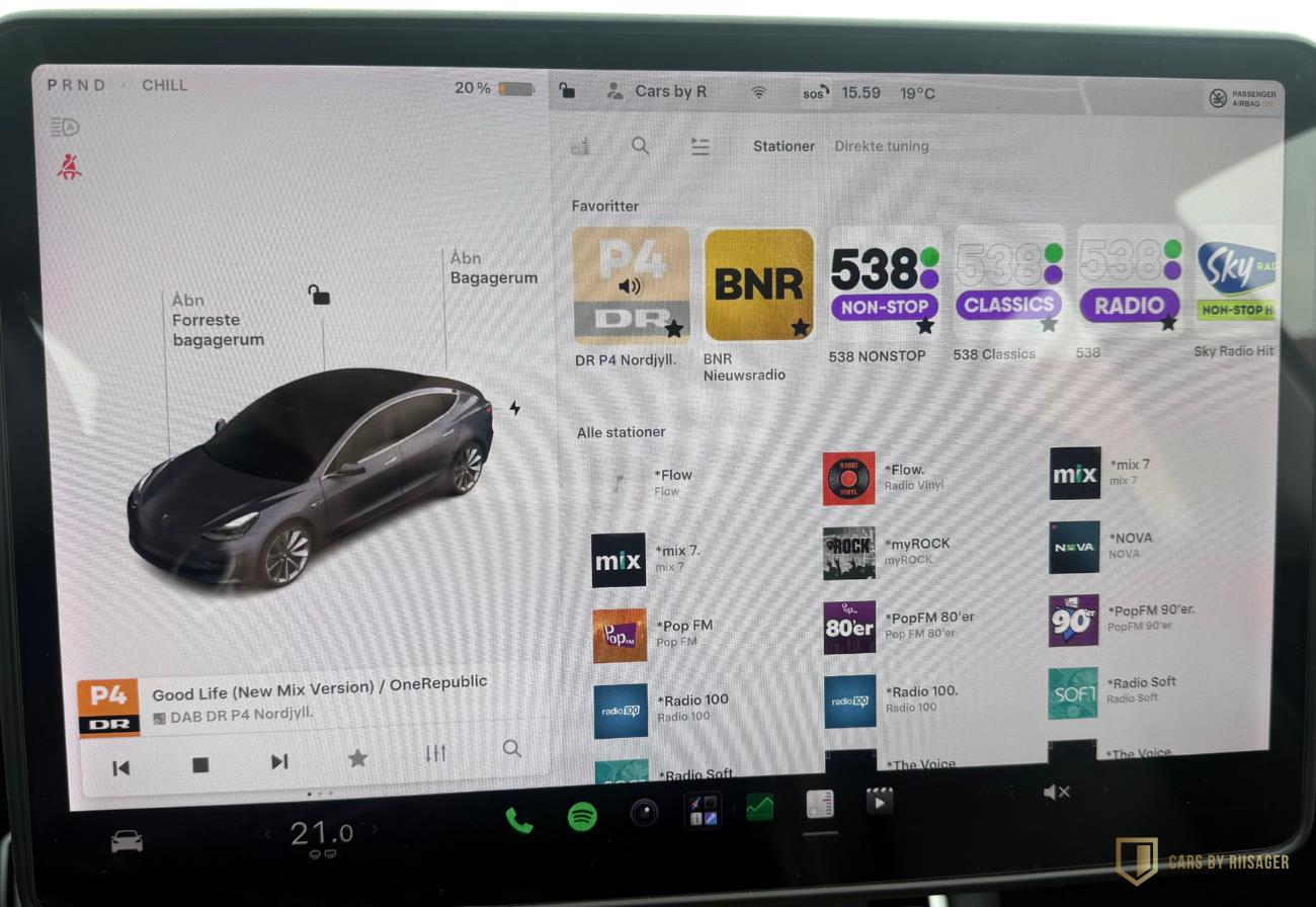 Billede af Tesla Model 3 EL Standard Range Plus 325HK Aut.