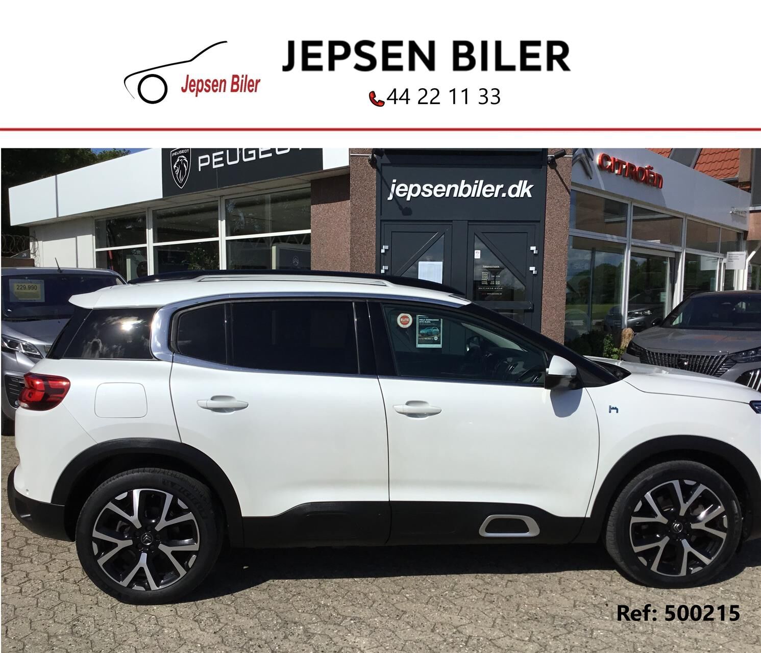 Billede af Citroën C5 Aircross 1,6 Plugin-hybrid Shine Sport EAT8 225HK 5d 8g Aut.