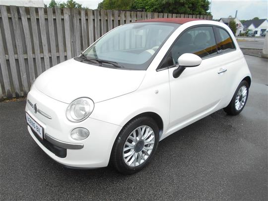 Fiat 500C 1,2 Lounge 69HK Cabr.
