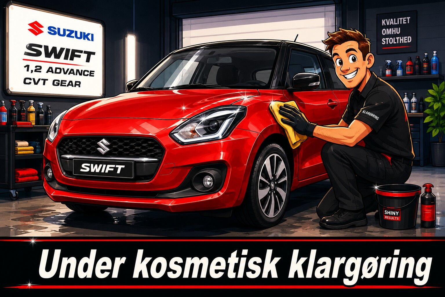 Billede af Suzuki Swift 1,2 Advance CVT 82HK 5d Aut.
