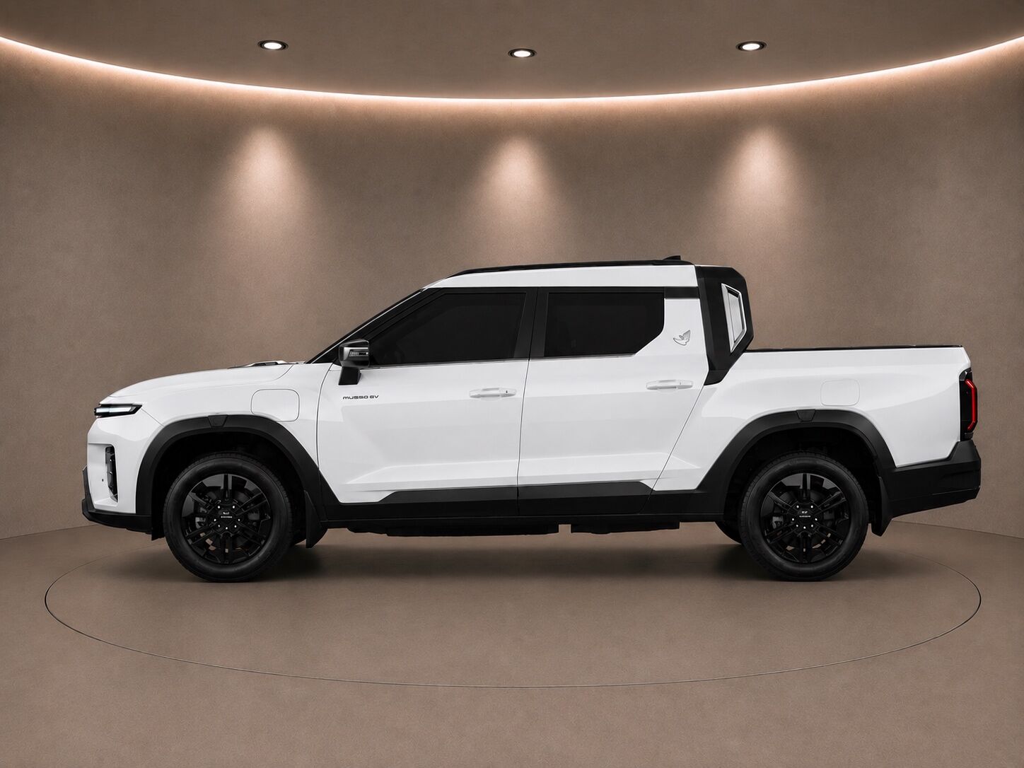Billede af KGM Musso EV EL Black Line AWD 237HK DobKab Aut.