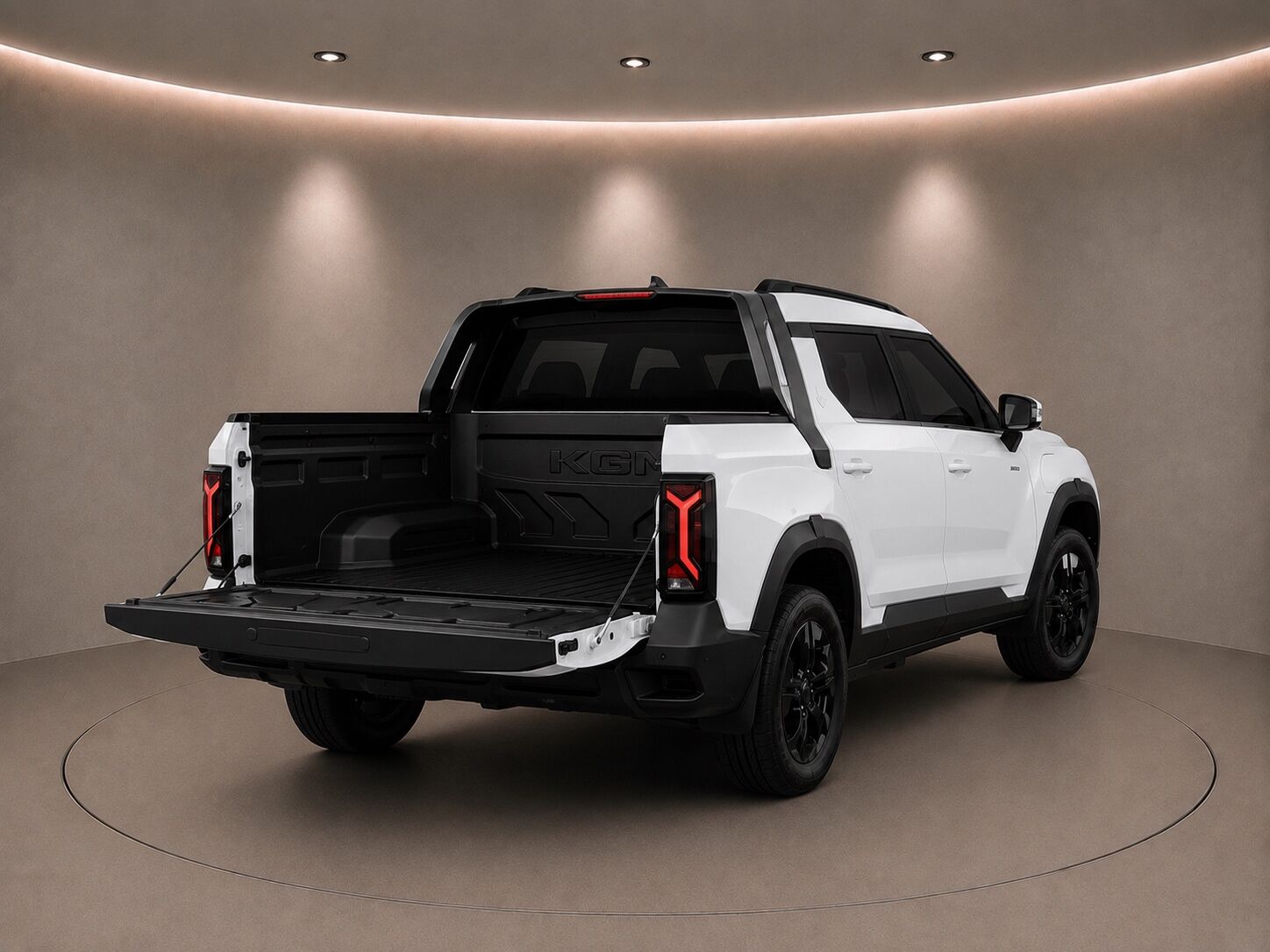 Billede af KGM Musso EV EL Black Line AWD 237HK DobKab Aut.