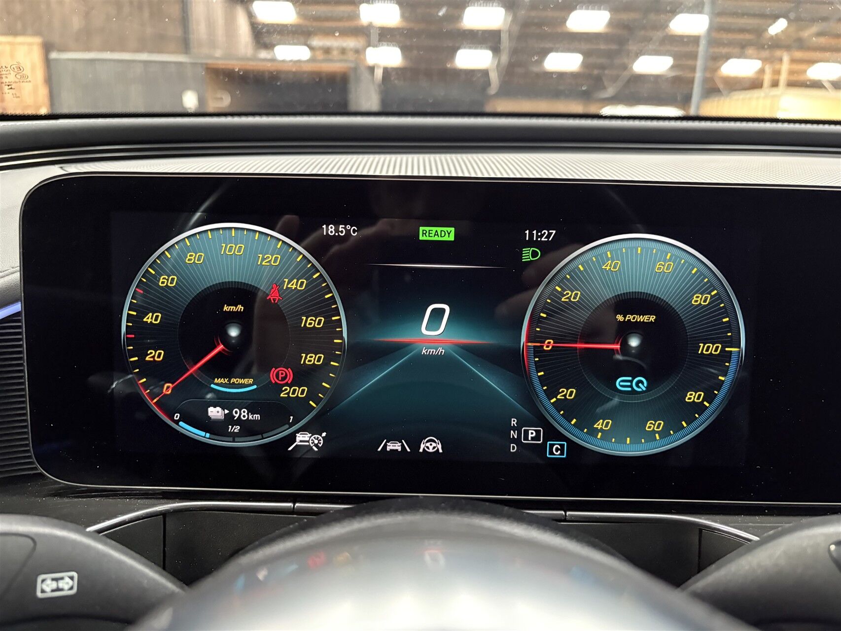 Billede af Mercedes-Benz EQC 400 EL AMG Line 4Matic 408HK 5d Aut.