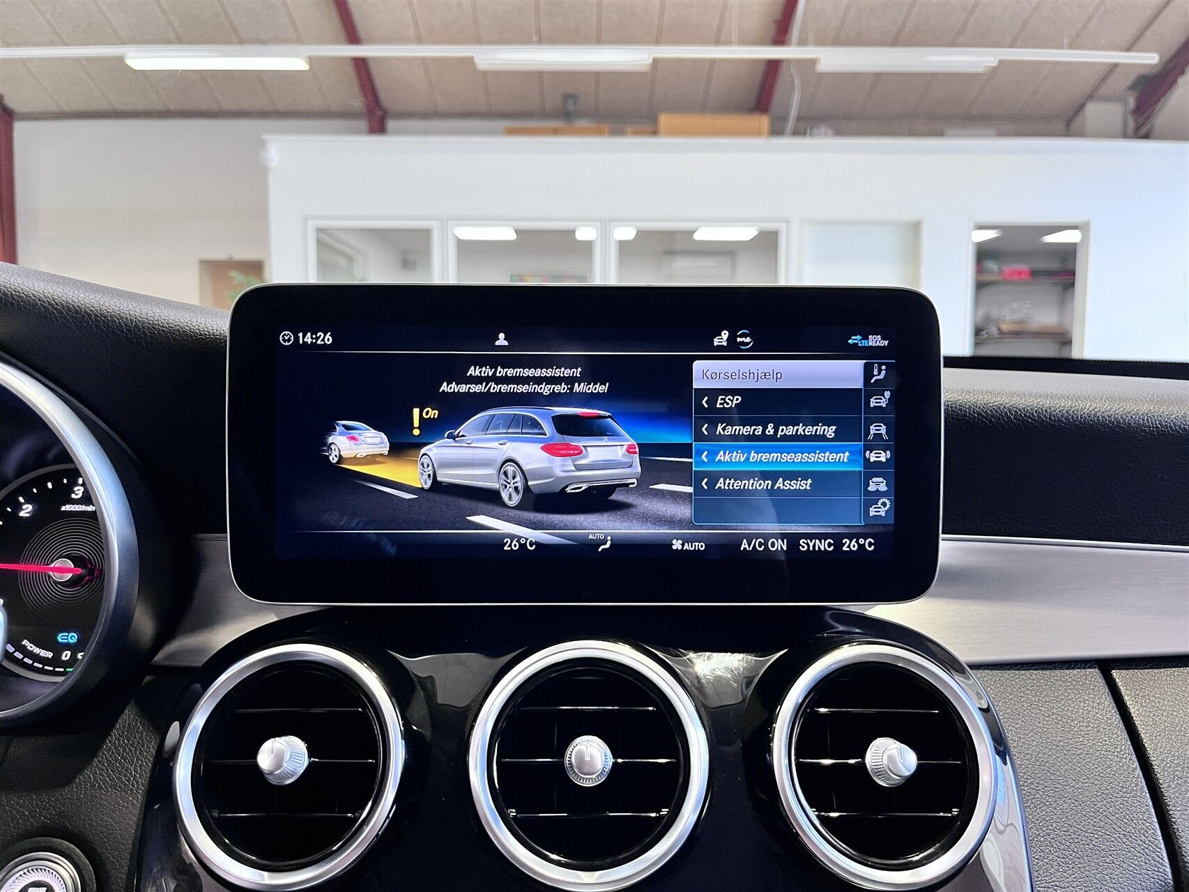 Billede af Mercedes-Benz C300 de T 2,0 CDI  Plugin-hybrid Avantgarde 9G-Tronic 306HK Stc Aut.
