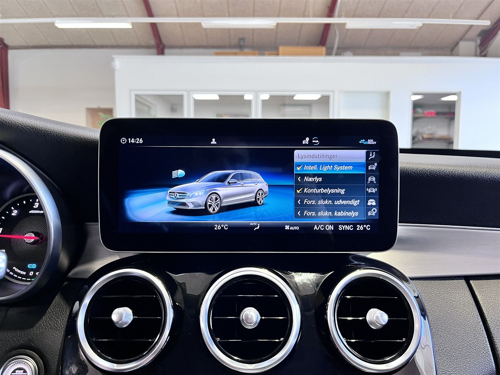 Billede af Mercedes-Benz C300 de T 2,0 CDI  Plugin-hybrid Avantgarde 9G-Tronic 306HK Stc Aut.
