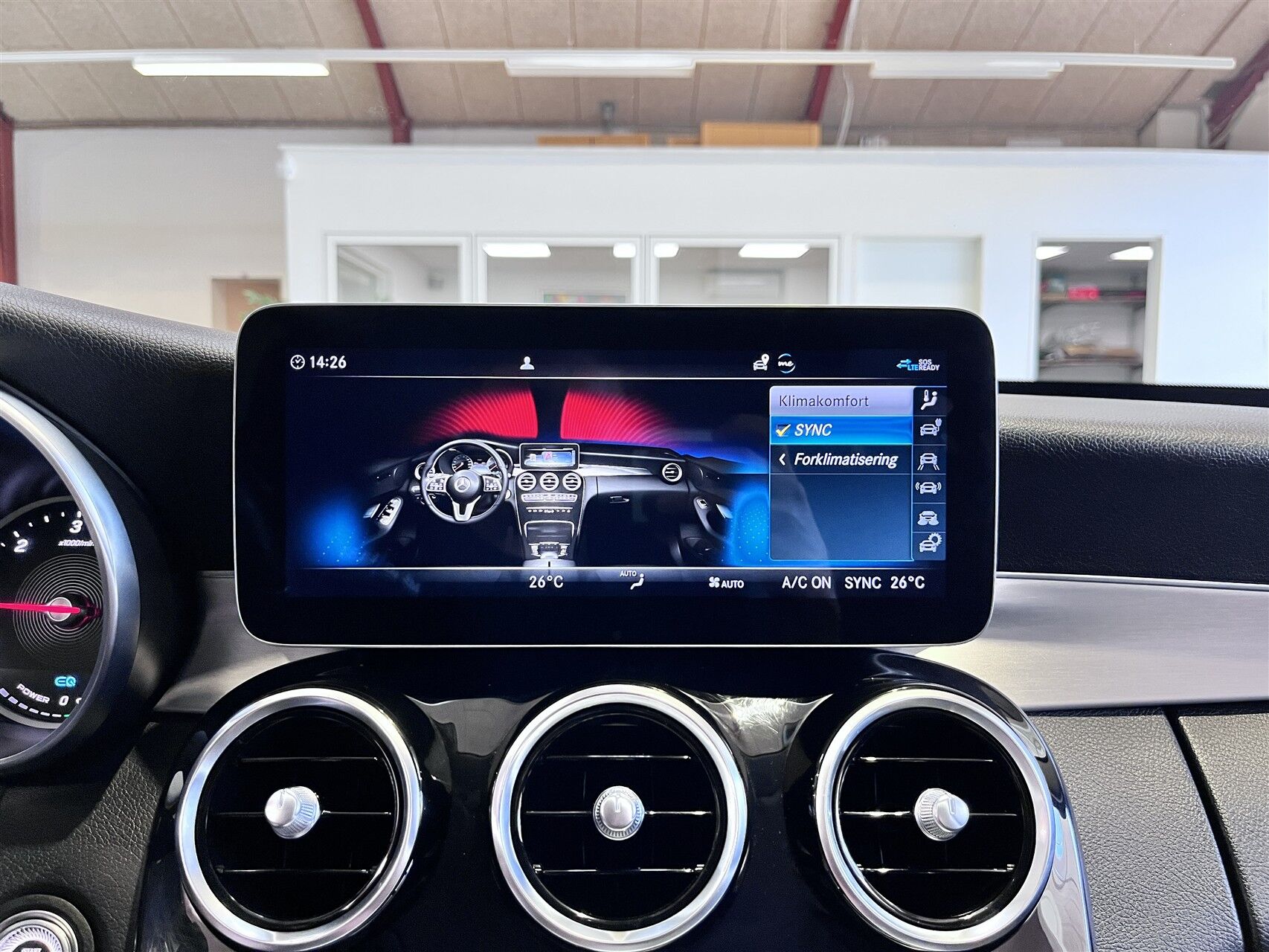 Billede af Mercedes-Benz C300 de T 2,0 CDI  Plugin-hybrid Avantgarde 9G-Tronic 306HK Stc Aut.