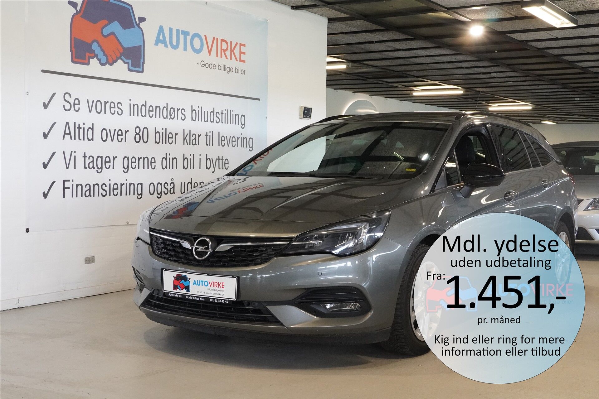 Billede af Opel Astra Sports Tourer 1,5 Turbo CityLine 105HK Stc 6g