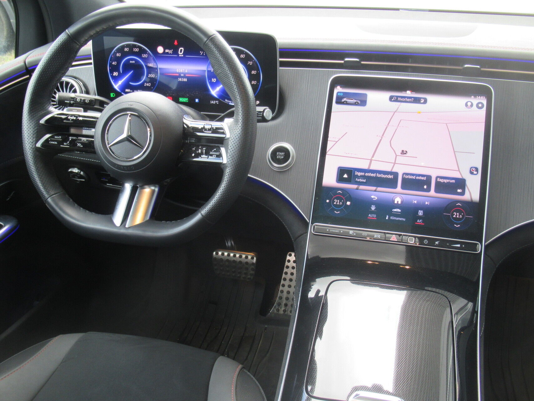 Billede af Mercedes-Benz EQE 350 EL AMG Edition 4Matic 292HK 5d Aut.