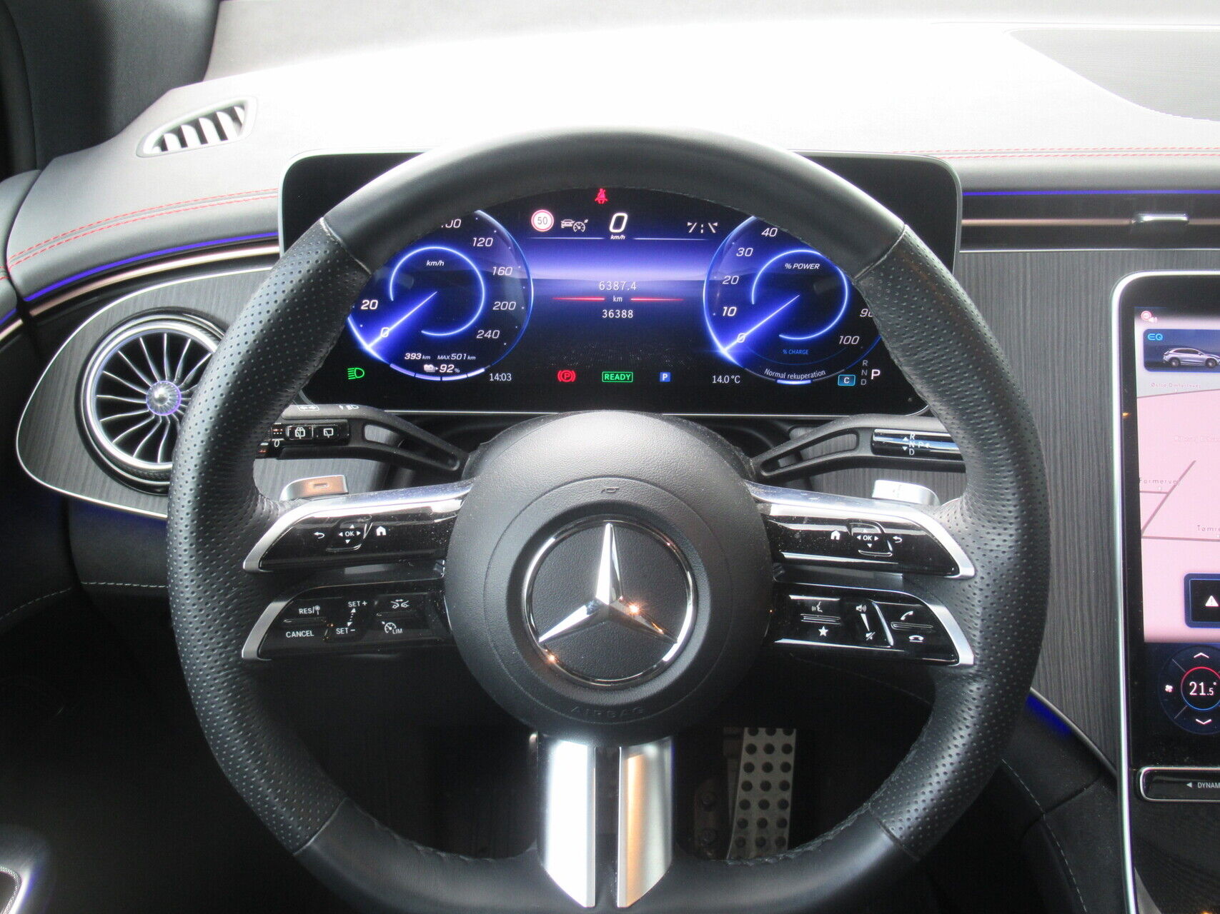 Billede af Mercedes-Benz EQE 350 EL AMG Edition 4Matic 292HK 5d Aut.