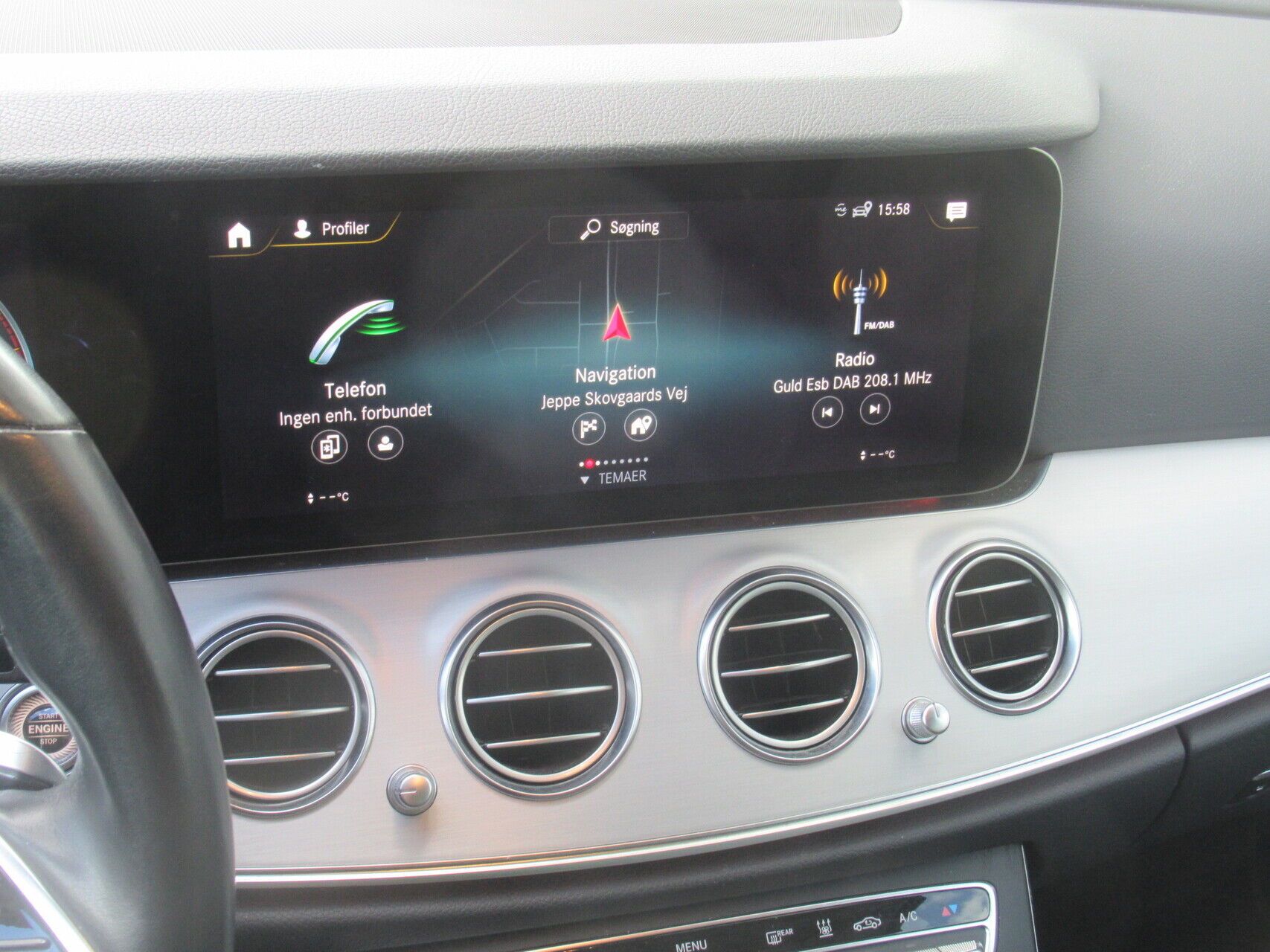 Billede af Mercedes-Benz E300 de 2,0 Plugin-hybrid Advantage 9G-Tronic 306HK 9g Aut.