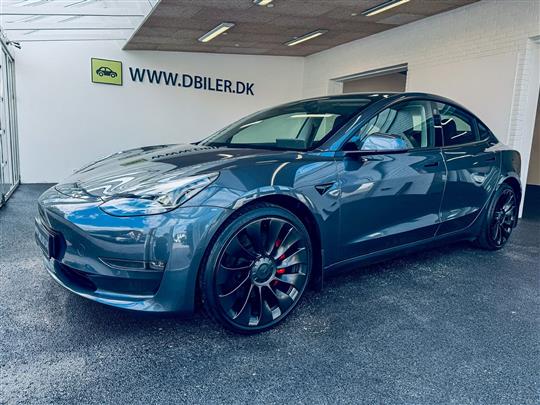 Tesla Model 3 EL Performance AWD 513HK Aut.