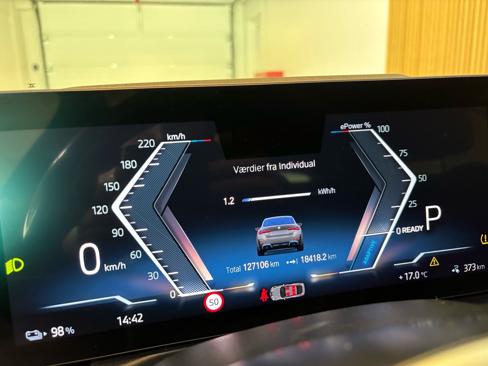 Billede af BMW i4 eDrive40 Gran Coupé EL M-Sport 340HK 5d Aut.