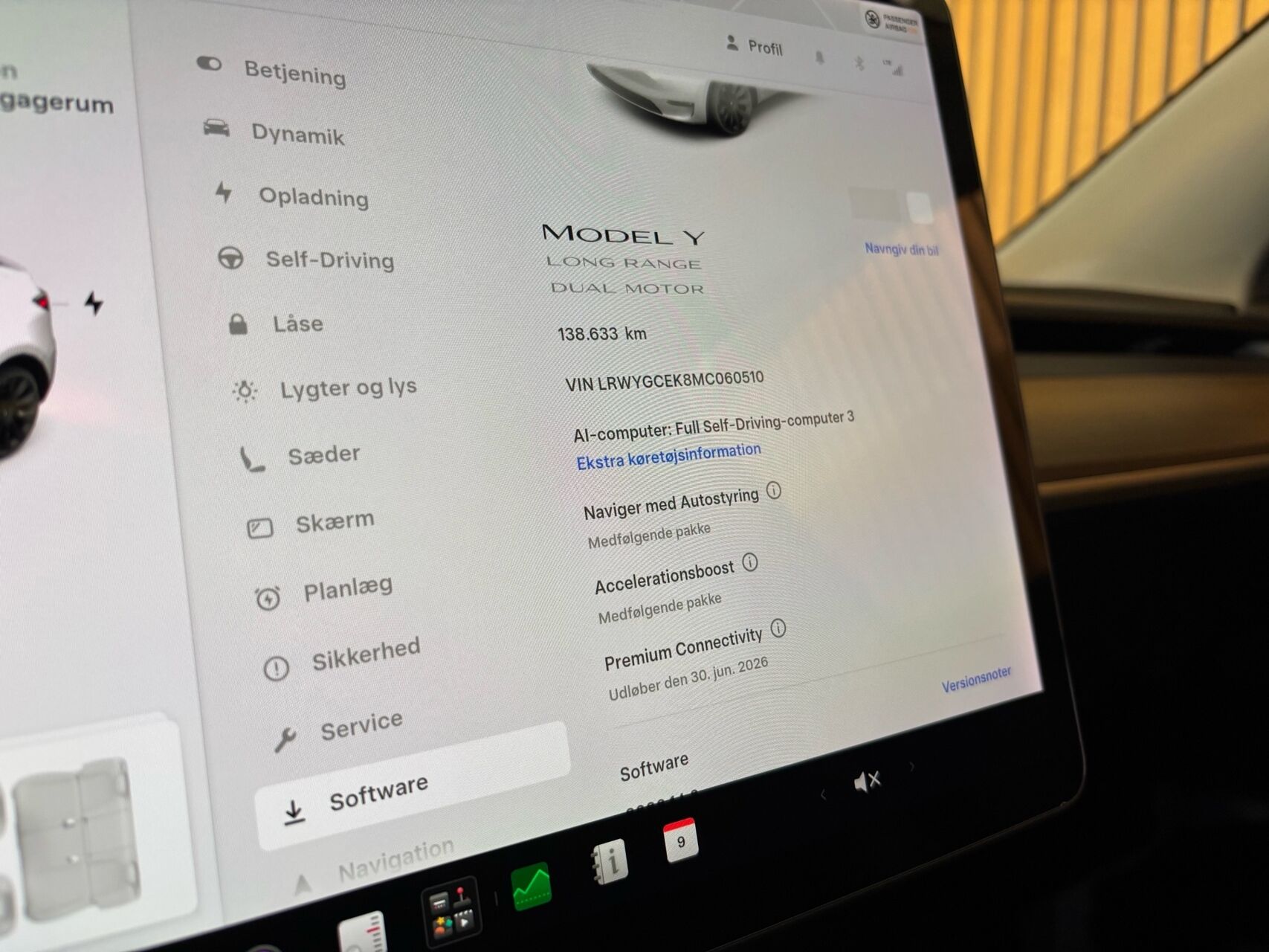 Billede af Tesla Model Y EL Long Range AWD 514HK 5d Aut.