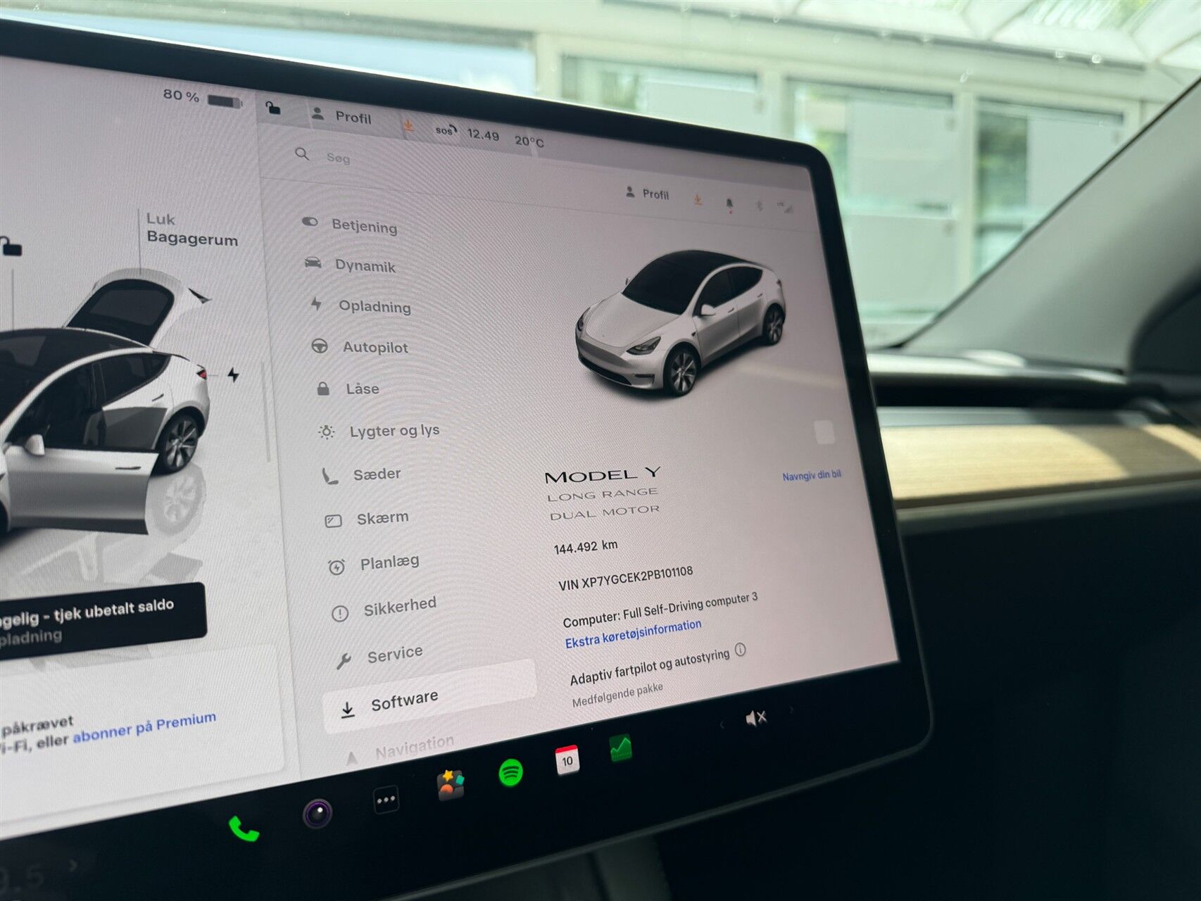 Billede af Tesla Model Y EL Long Range AWD 514HK 5d Aut.