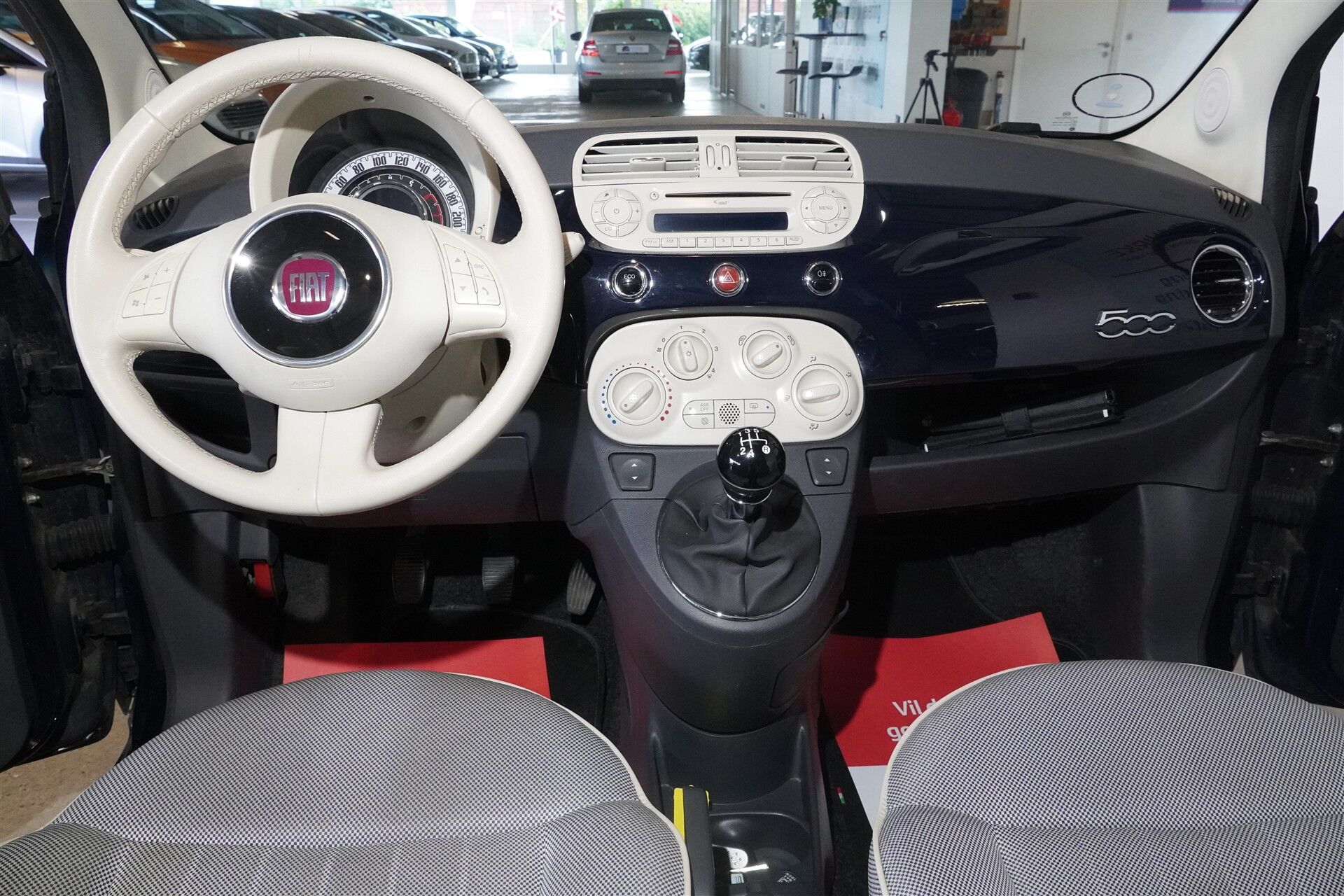 Billede af Fiat 500 0,9 TwinAir Lounge Start & Stop 85HK 3d
