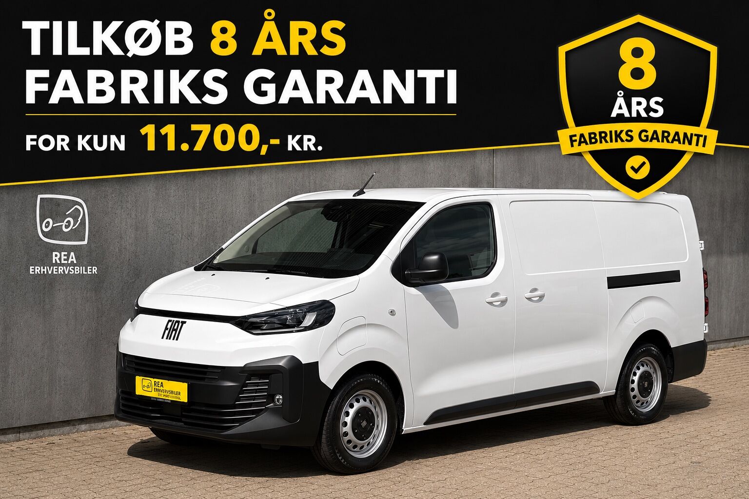Billede af Fiat E-Scudo L3H1 EL Pro 136HK Van Aut.