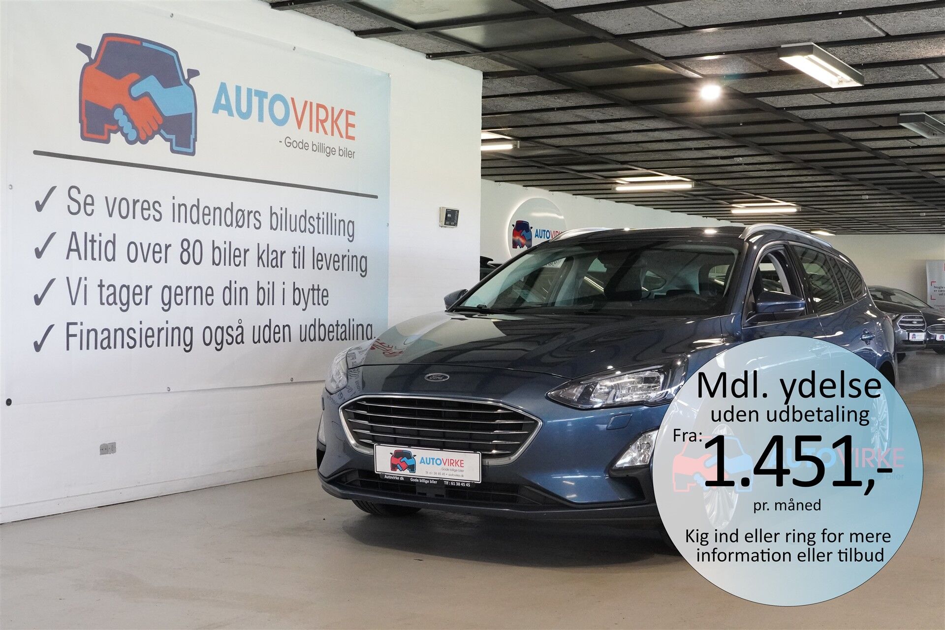 Billede af Ford Focus 1,5 EcoBlue Titanium 120HK Stc 6g