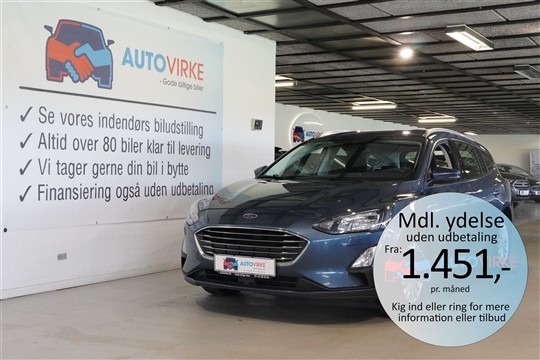 Ford Focus 1,5 EcoBlue Titanium 120HK Stc 6g