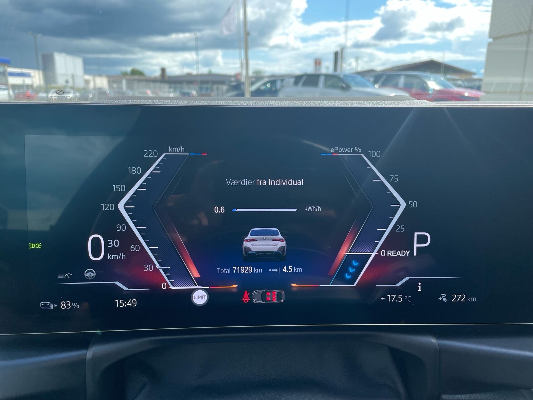 Billede af BMW i4 eDrive40 Gran Coupé EL M-Sport 340HK 5d Aut.