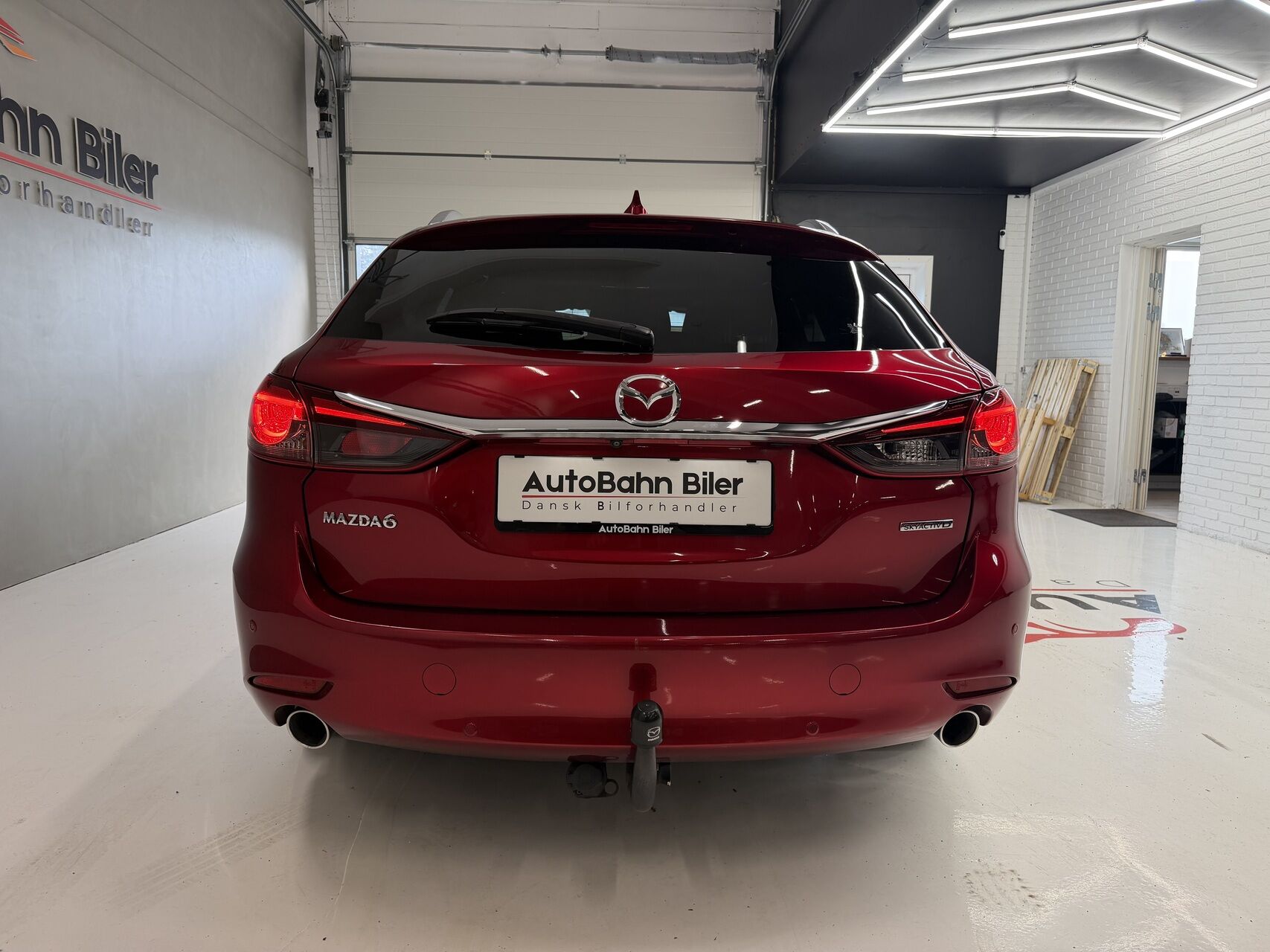 Billede af Mazda 6 2,2 Skyactiv-D Optimum m. Luxury Pack 184HK Stc 6g Aut.
