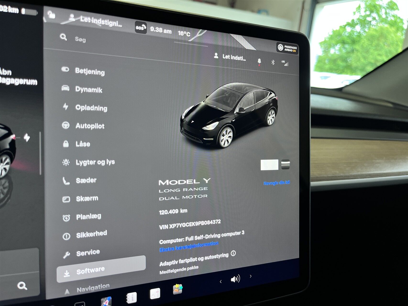 Billede af Tesla Model Y EL Long Range AWD 514HK 5d Aut.