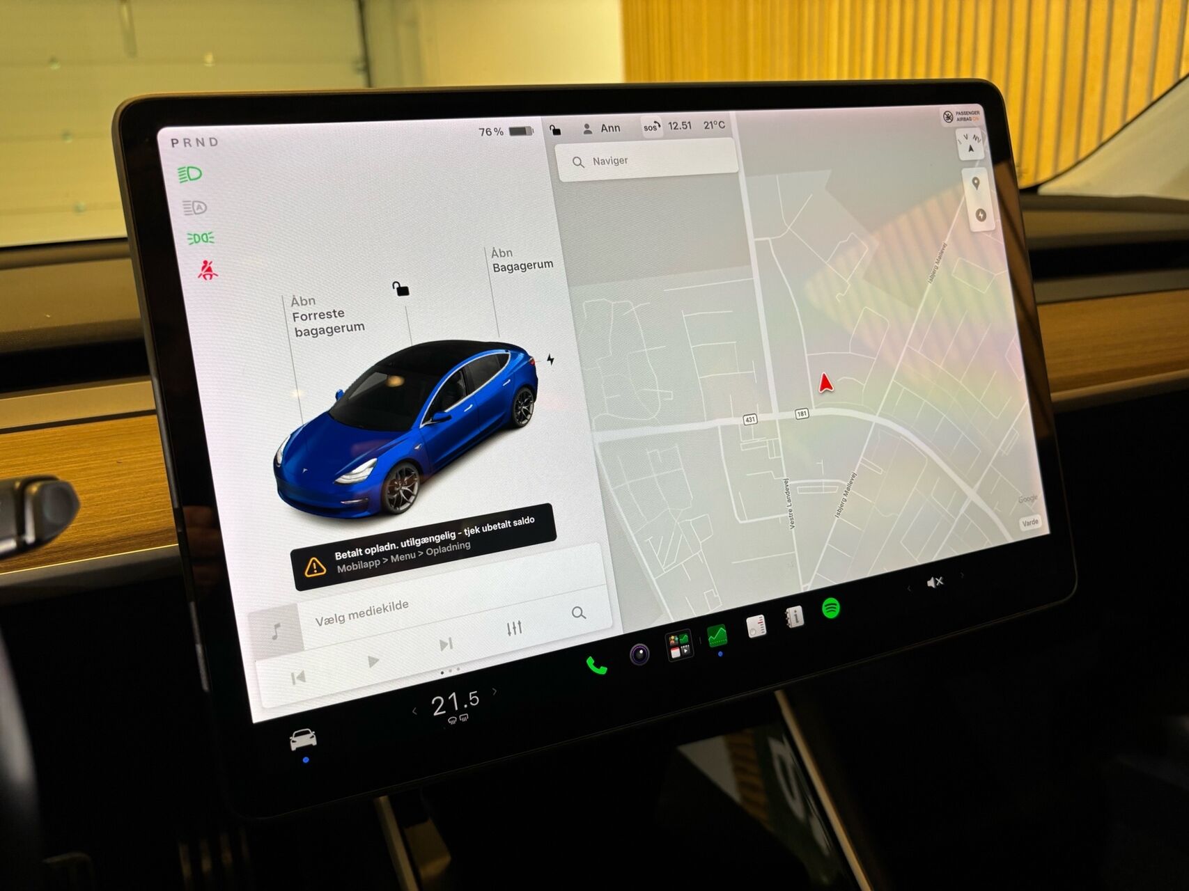 Billede af Tesla Model 3 EL Long Range AWD 476HK Aut.
