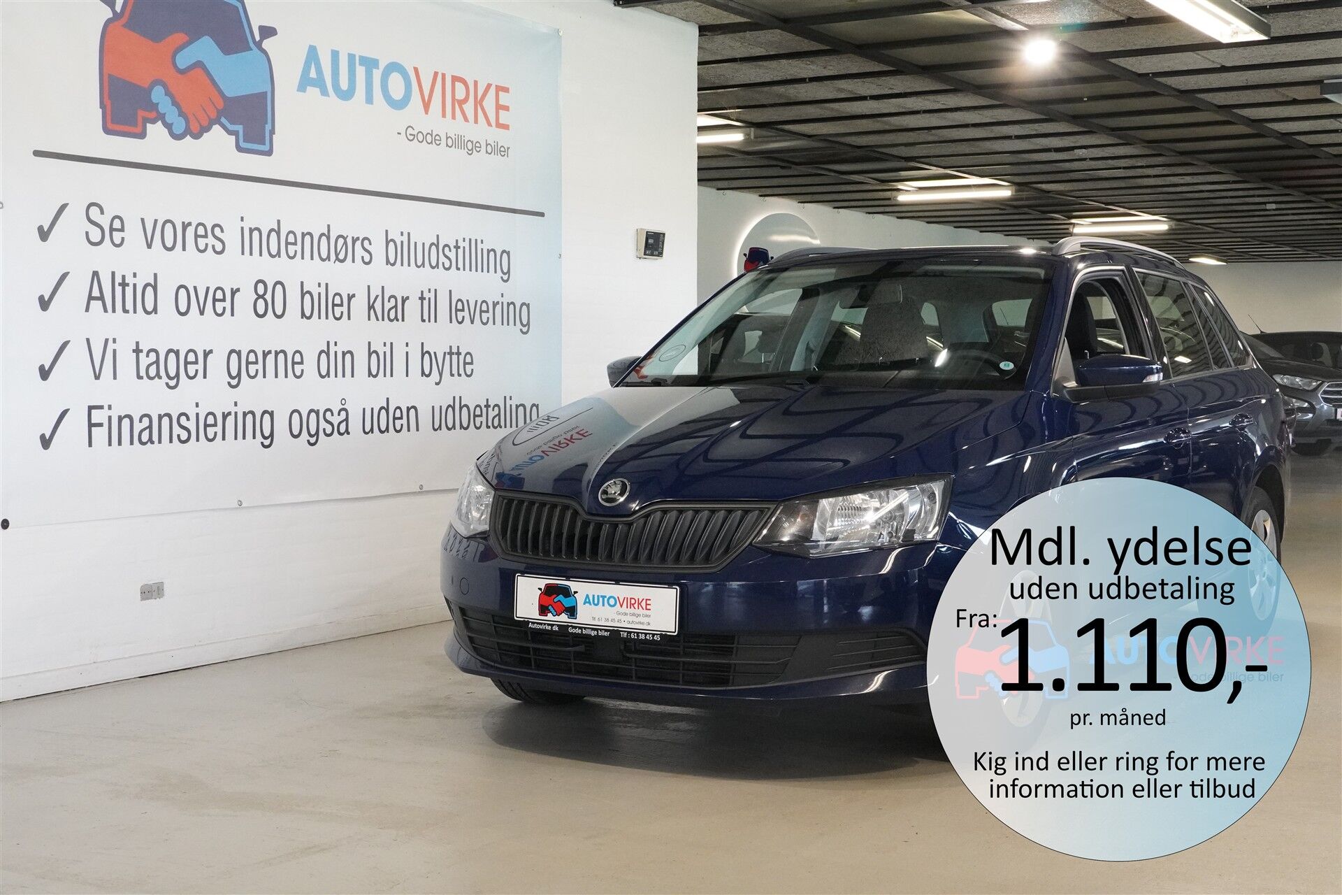 Billede af Skoda Fabia Combi 1,0 TSI Active 95HK Stc