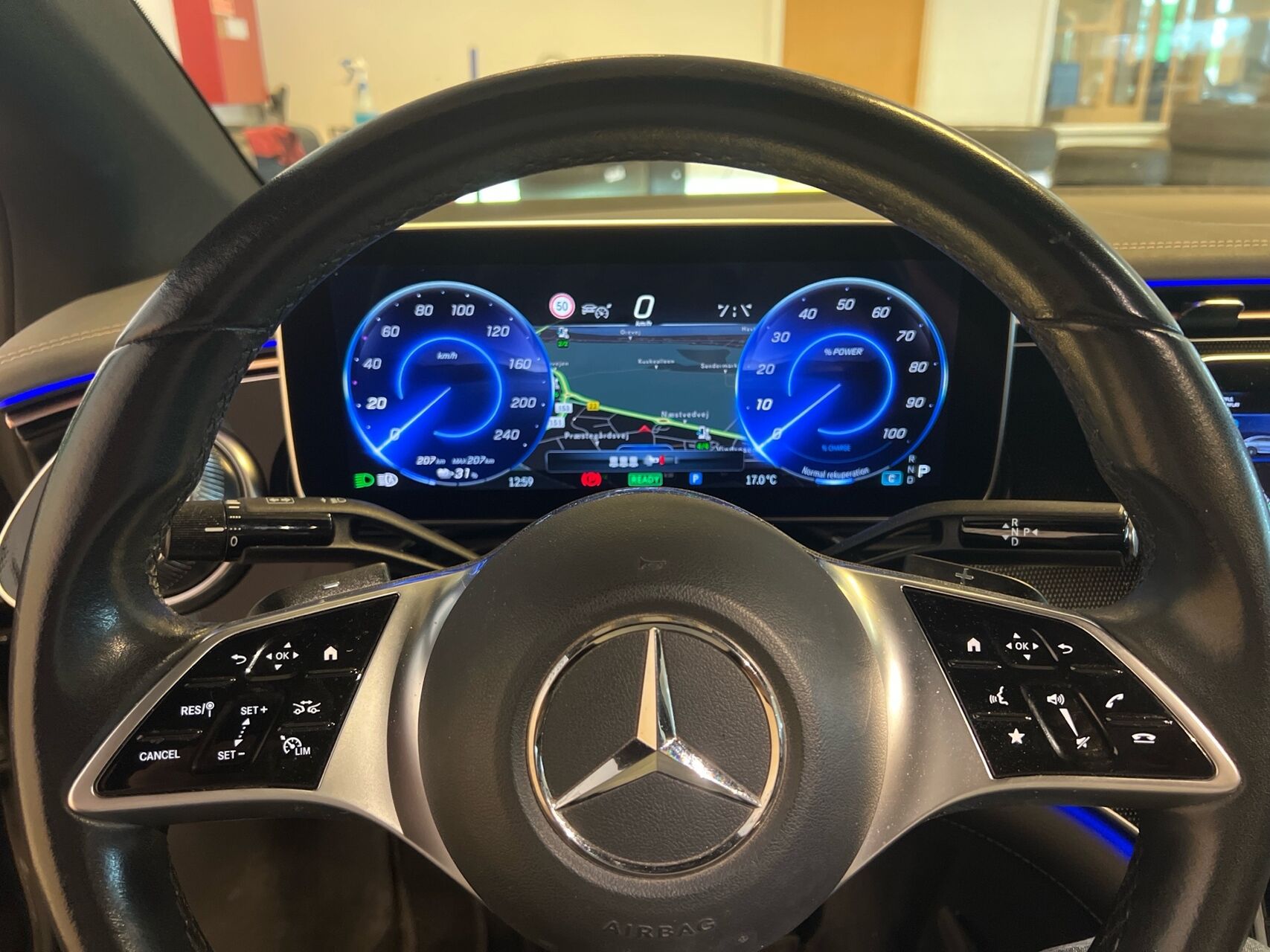 Billede af Mercedes-Benz EQE 350 EL 292HK Aut.