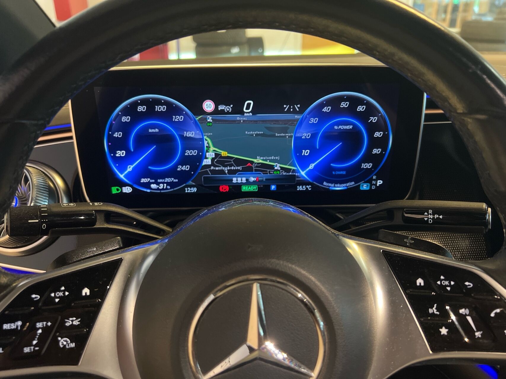 Billede af Mercedes-Benz EQE 350 EL 292HK Aut.