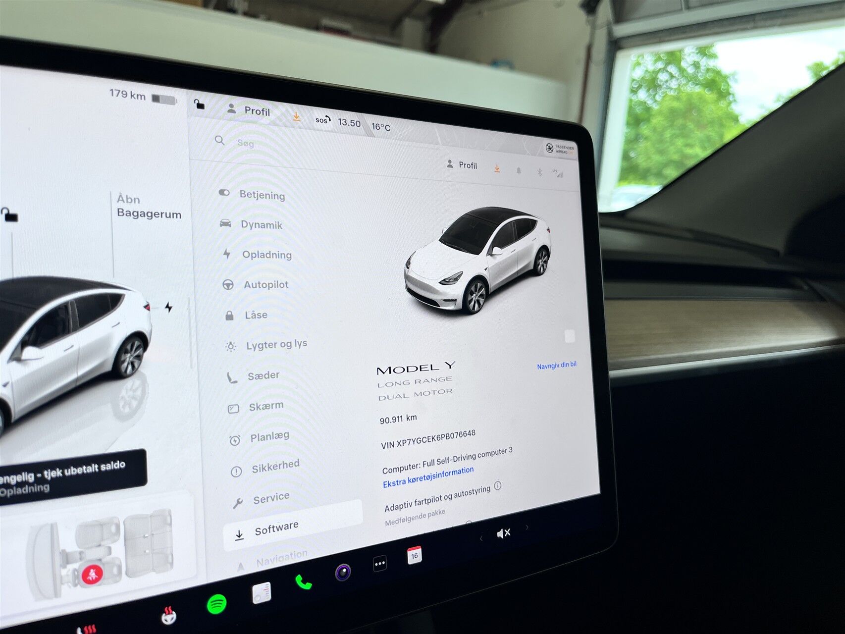 Billede af Tesla Model Y EL Long Range AWD 514HK 5d Aut.