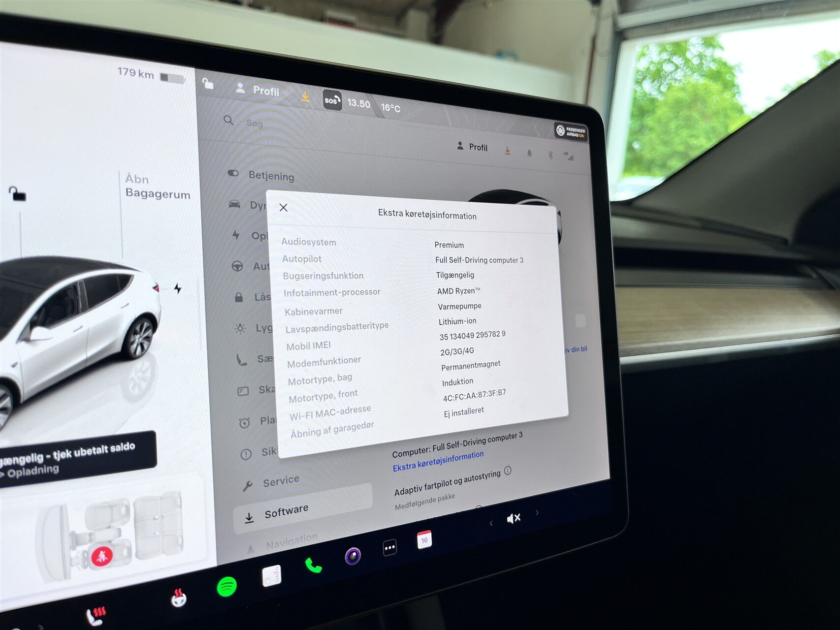 Billede af Tesla Model Y EL Long Range AWD 514HK 5d Aut.