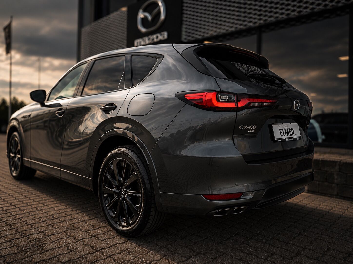 Billede af Mazda CX-60 2,5 e-Skyactiv  Plugin-hybrid Homura AWD 327HK 5d 8g Aut.