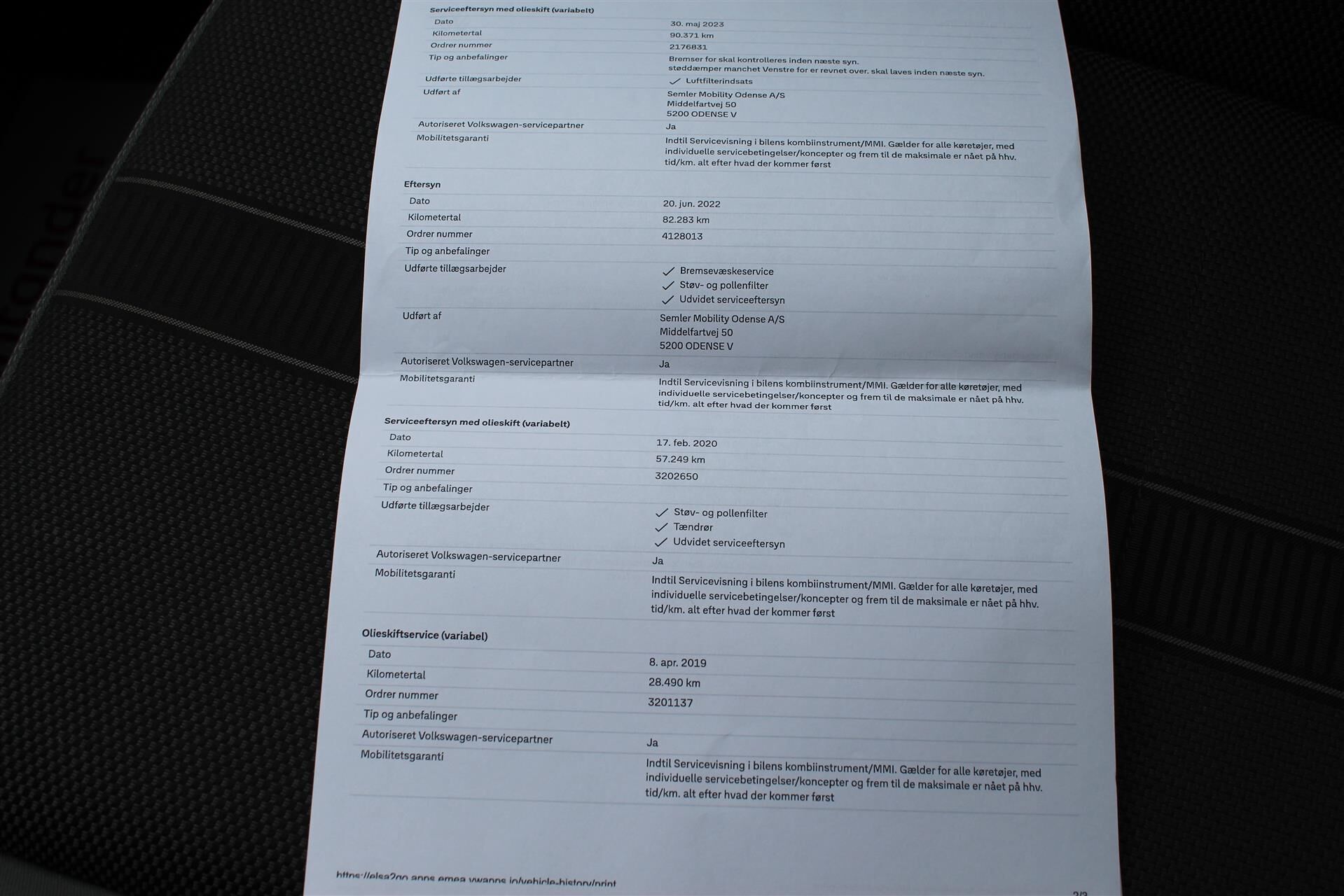 Billede af VW Polo 1,0 TSI Highline DSG 115HK 5d 7g Aut.