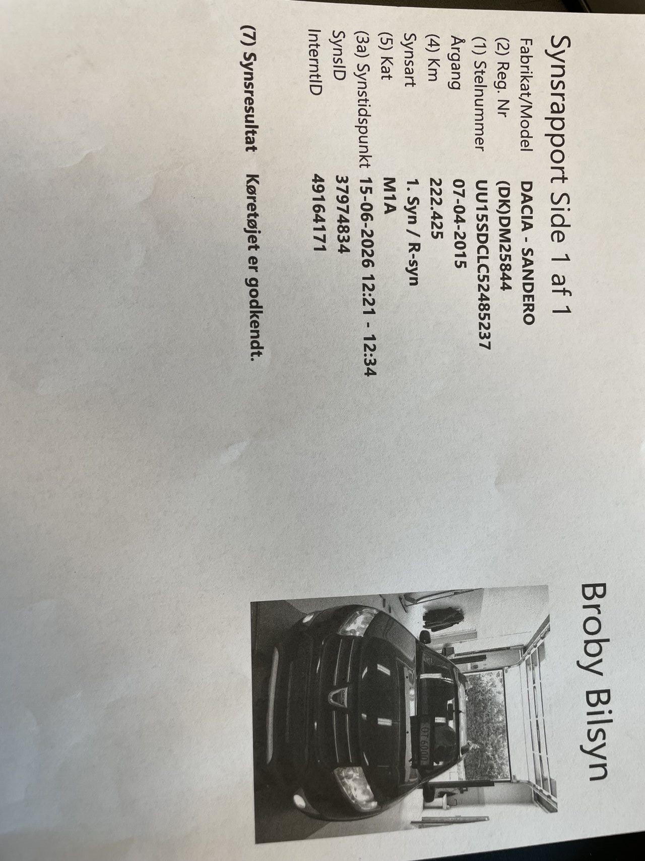 Billede af Dacia Sandero 1,5 DCi Stepway Prestige 90HK 5d
