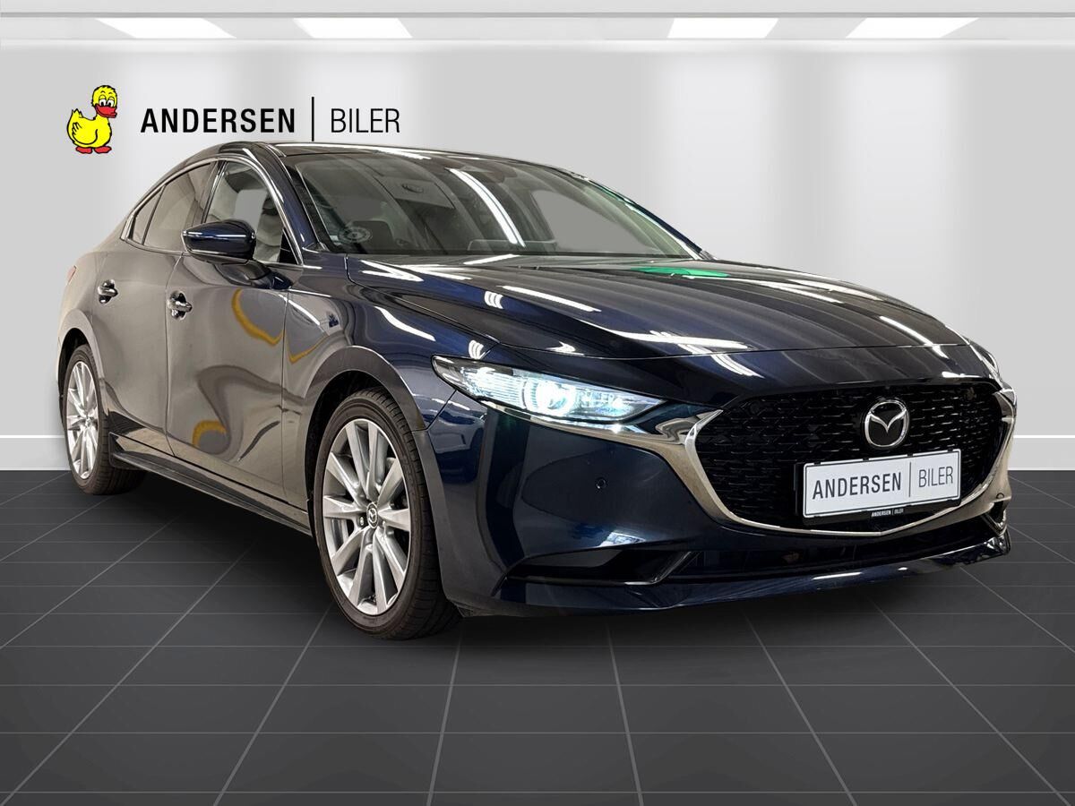 Billede af Mazda 3 2,0 e-Skyactiv-G  Mild hybrid Exclusive-Line 150HK 6g