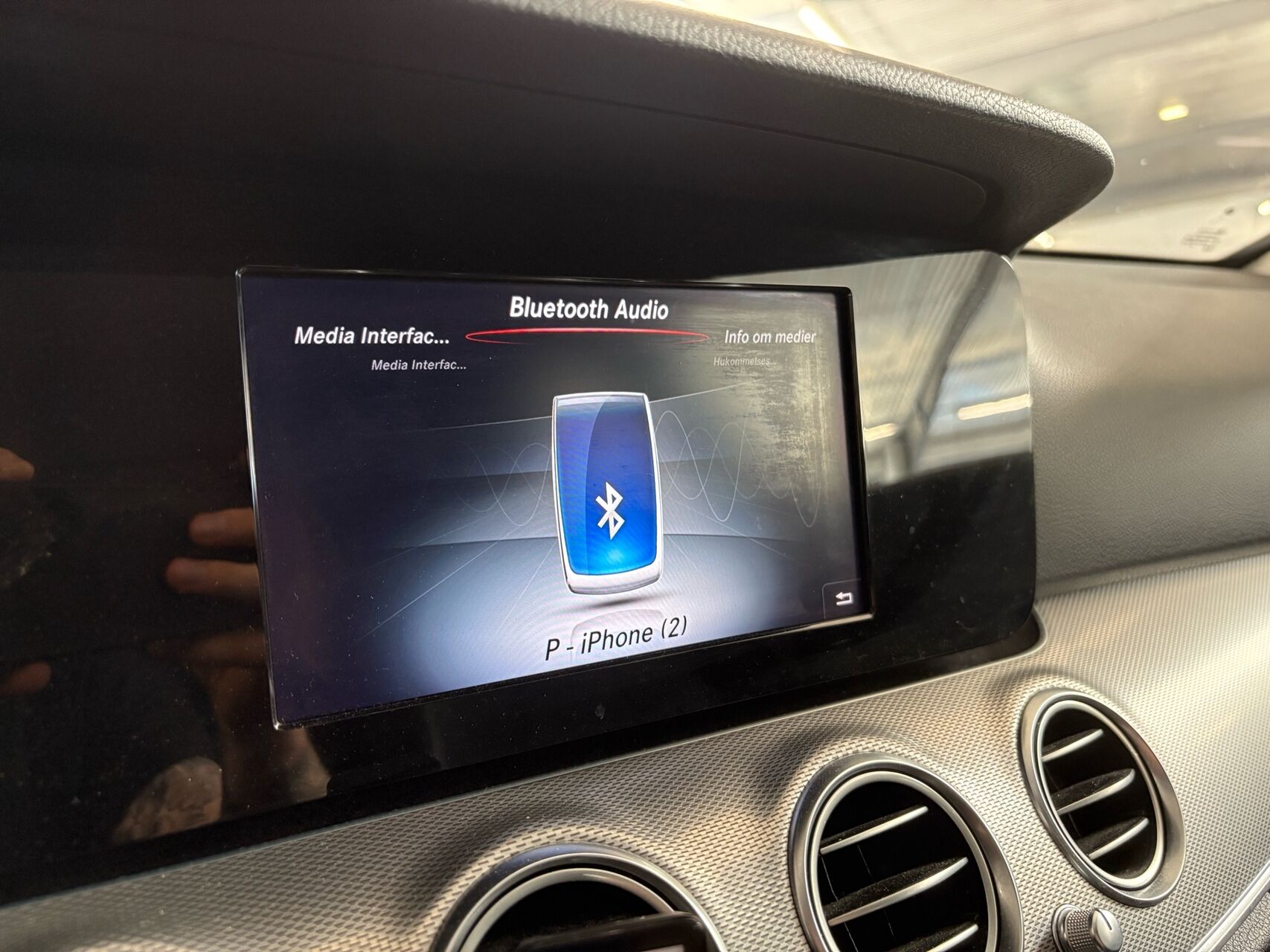Billede af Mercedes-Benz E220 d T 2,0 D Avantgarde 9G-Tronic 194HK Stc Aut.