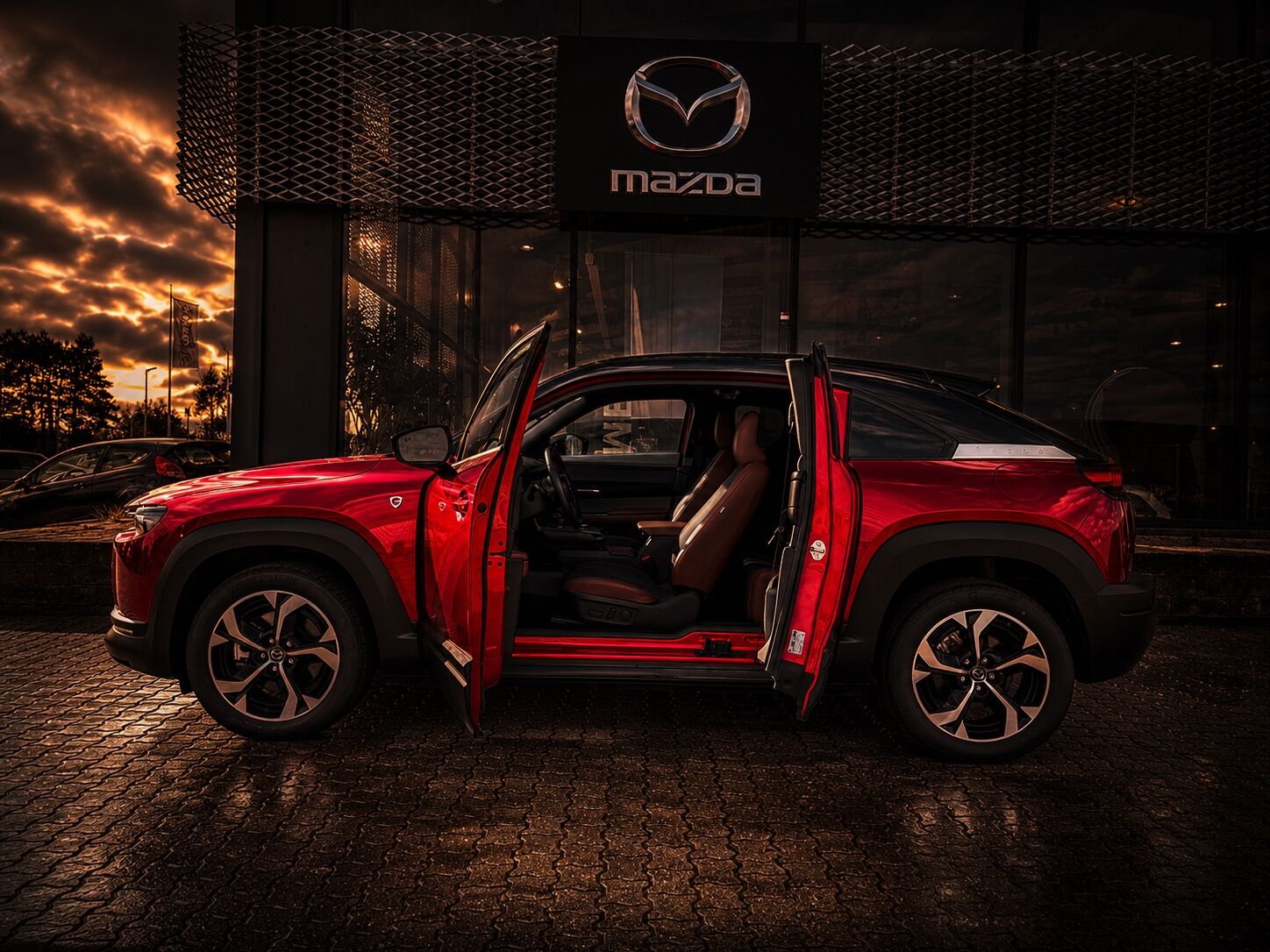 Billede af Mazda MX-30 0,8 e-Skyactiv R-EV  Plugin-hybrid Advance 170HK 5d Trinl. Gear
