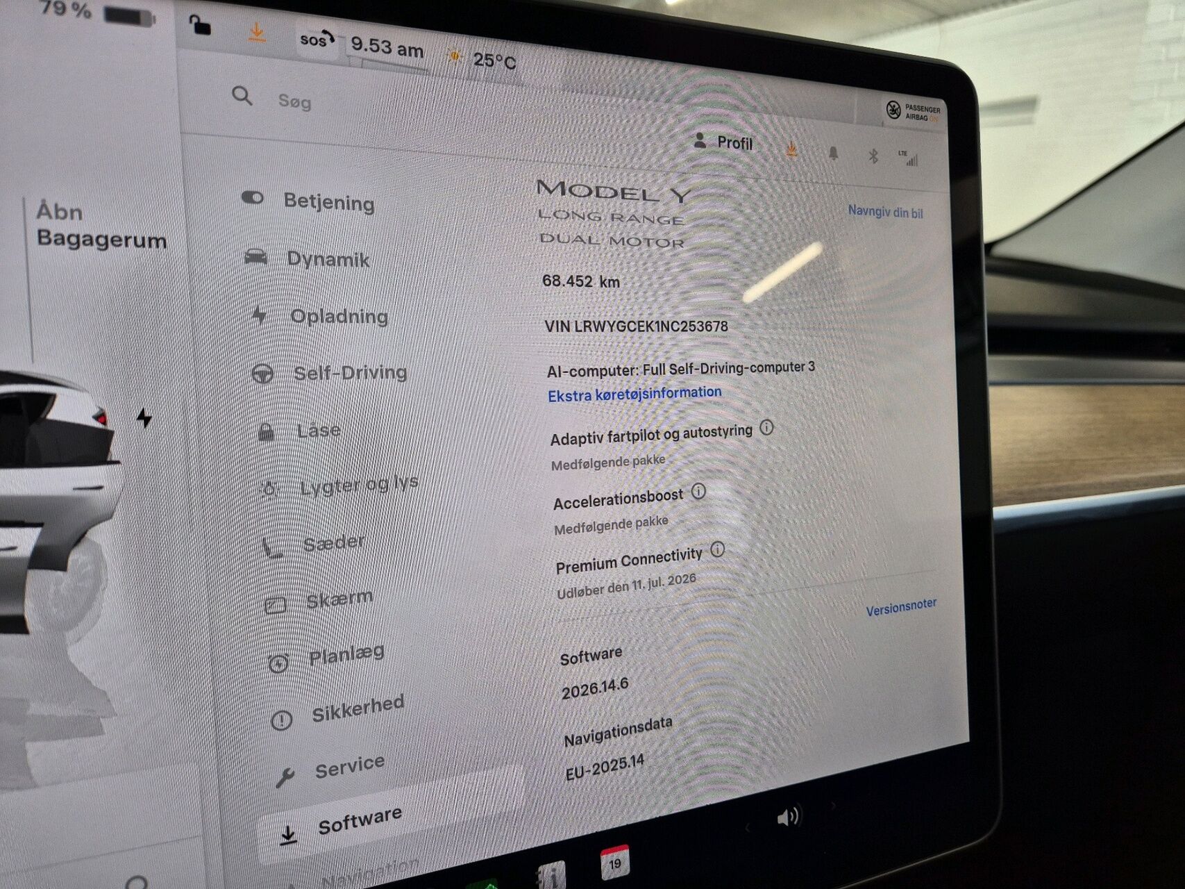 Billede af Tesla Model Y EL Long Range AWD 514HK 5d Aut.