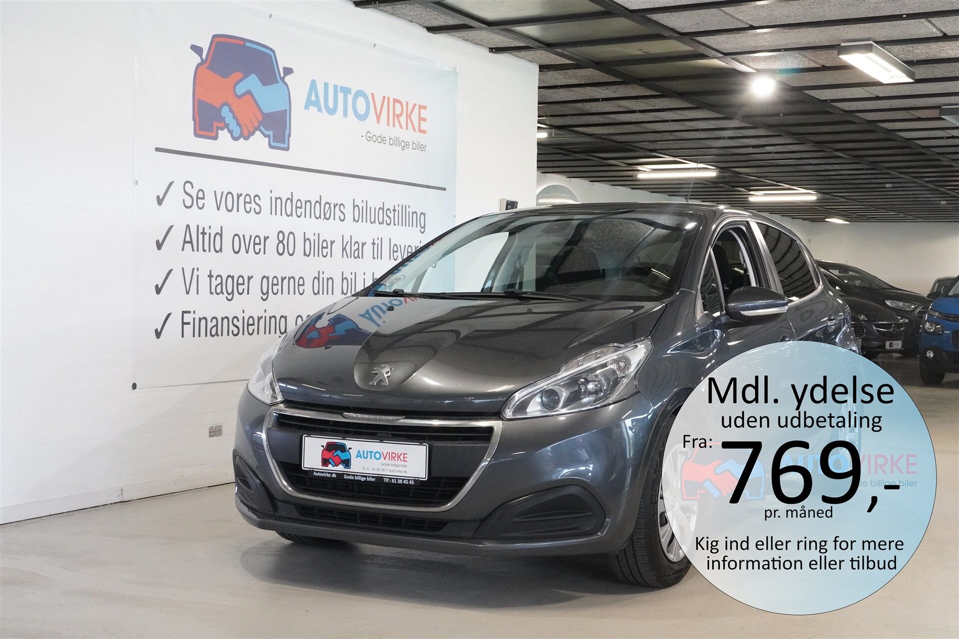 Billede af Peugeot 208 1,6 BlueHDi Chili Plus 100HK 5d