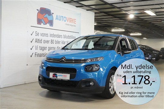 Citroën C3 1,2 PureTech Iconic Limited start/stop 82HK 5d