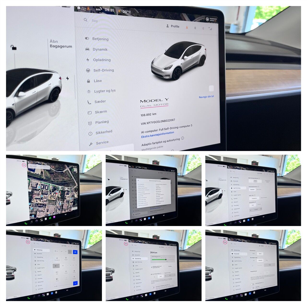 Billede af Tesla Model Y EL Performance AWD 534HK 5d Aut.